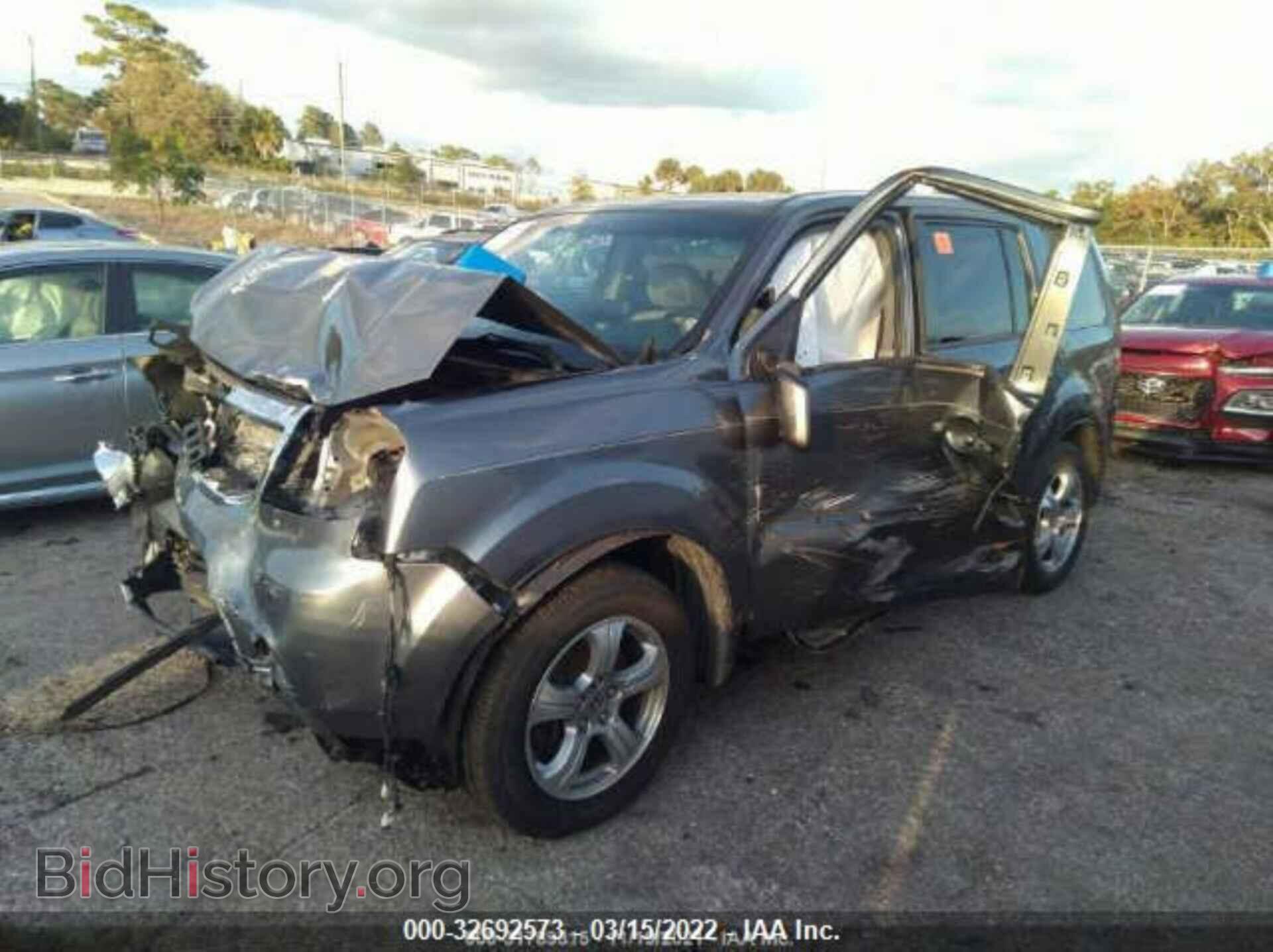 2012 HONDA PILOT - VIN: 5FNYF3H5XCB032382 - Фото 2