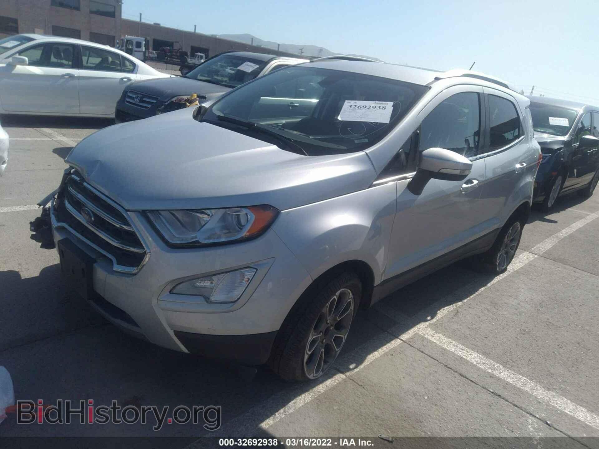 2020 FORD ECOSPORT - VIN: MAJ6S3KLXLC354193 - Фото 2