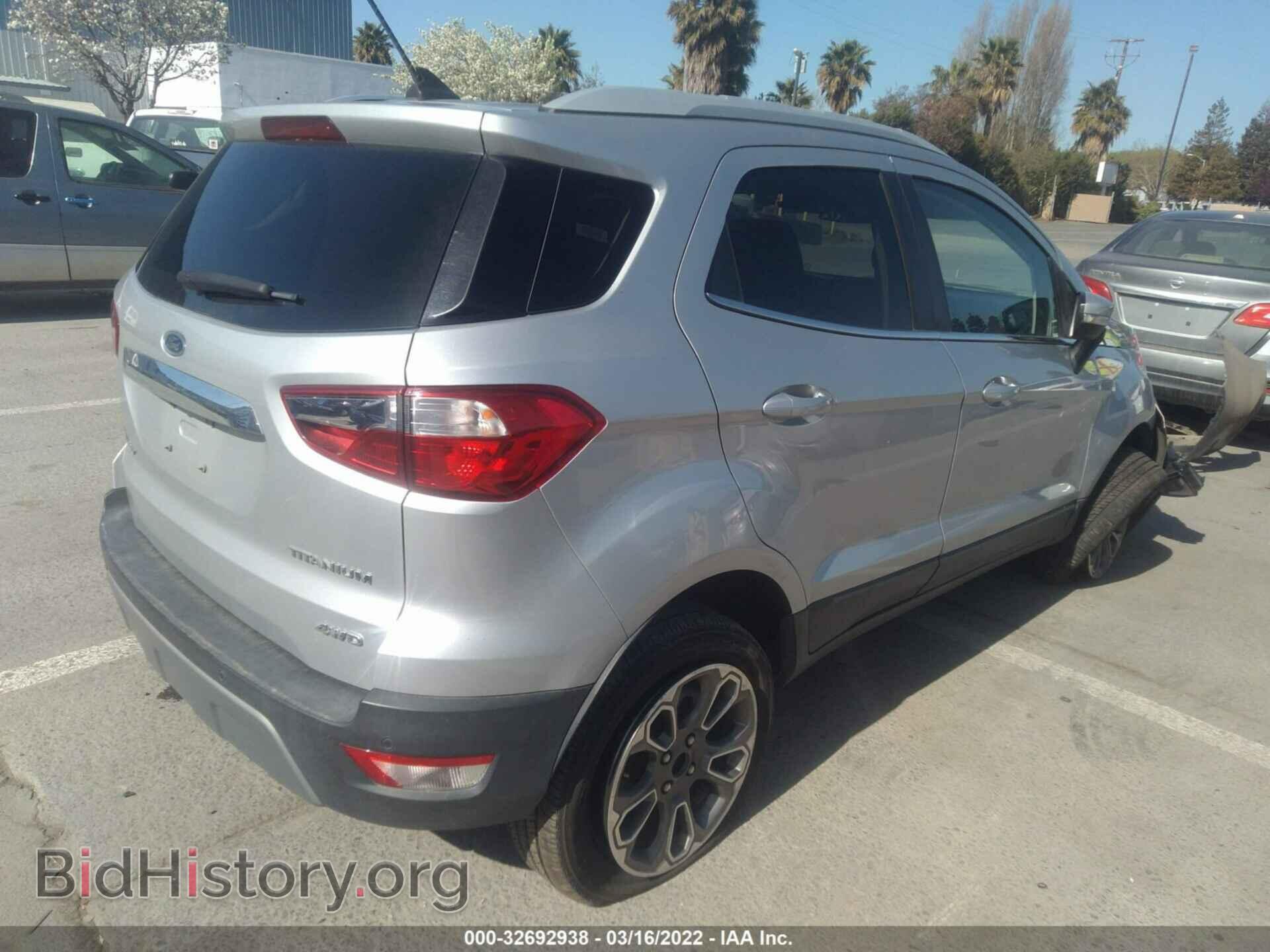 2020 FORD ECOSPORT - VIN: MAJ6S3KLXLC354193 - Фото 4