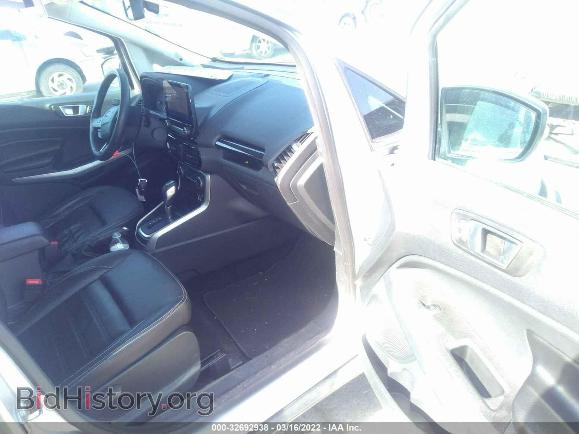 2020 FORD ECOSPORT - VIN: MAJ6S3KLXLC354193 - Фото 5
