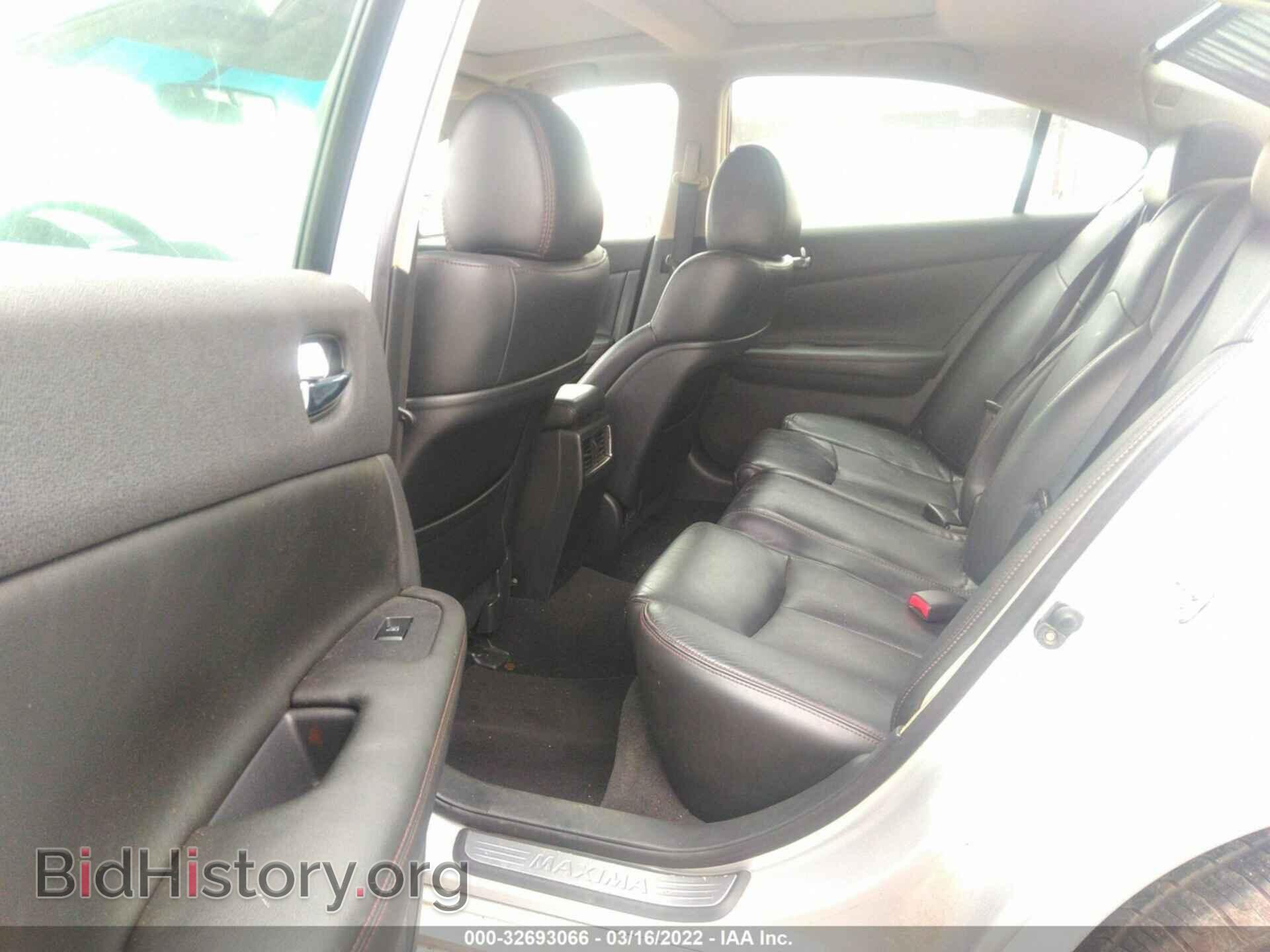 2011 NISSAN MAXIMA - VIN: 1N4AA5AP0BC806406 - Фото 8
