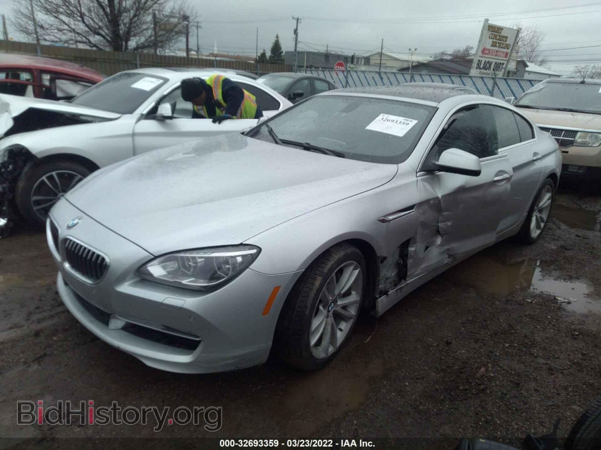 2013 BMW 6 SERIES - VIN: WBA6A0C59DDF14037 - Фото 2