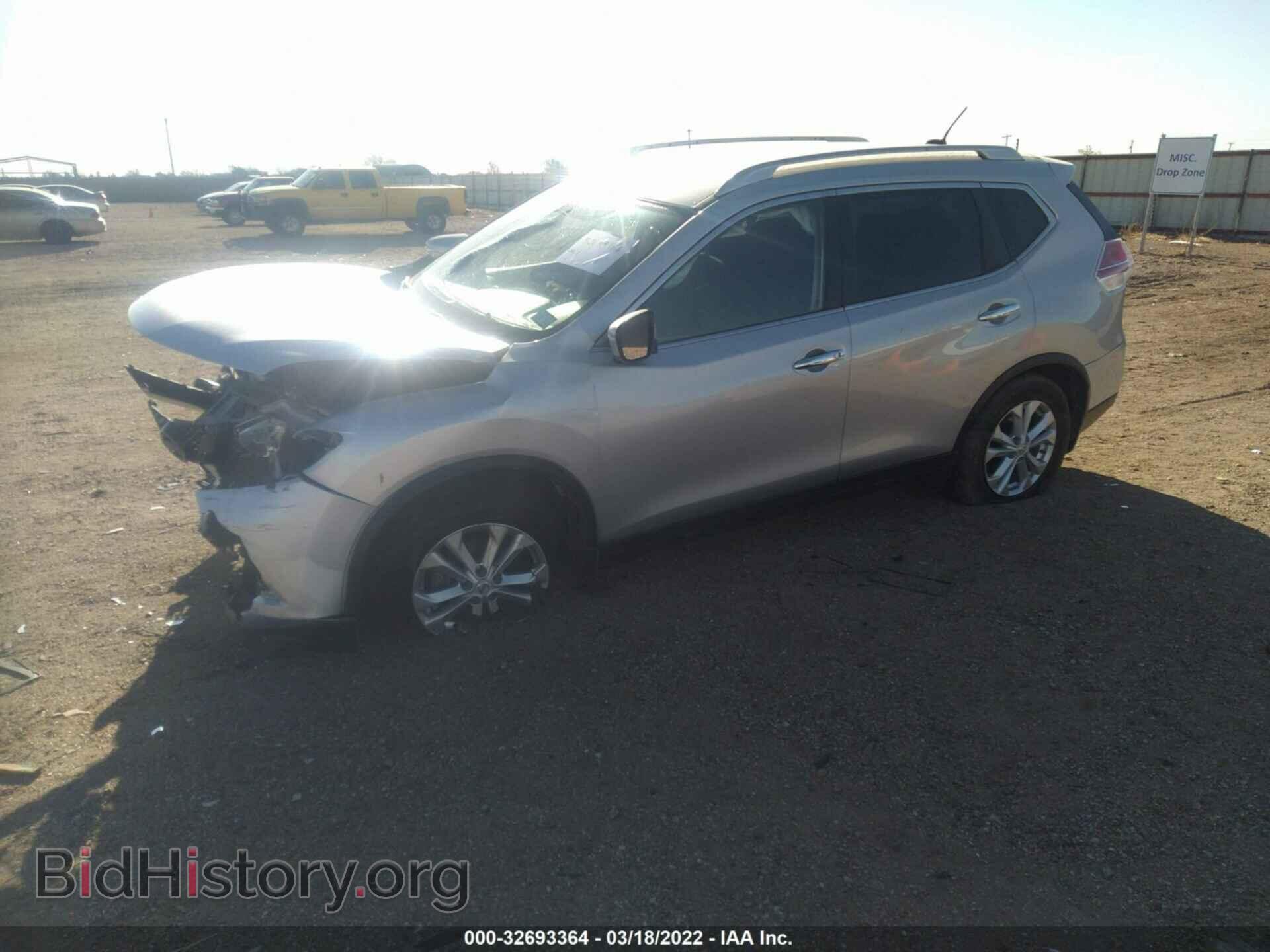 2015 NISSAN ROGUE - VIN: KNMAT2MT3FP515117 - Фото 2
