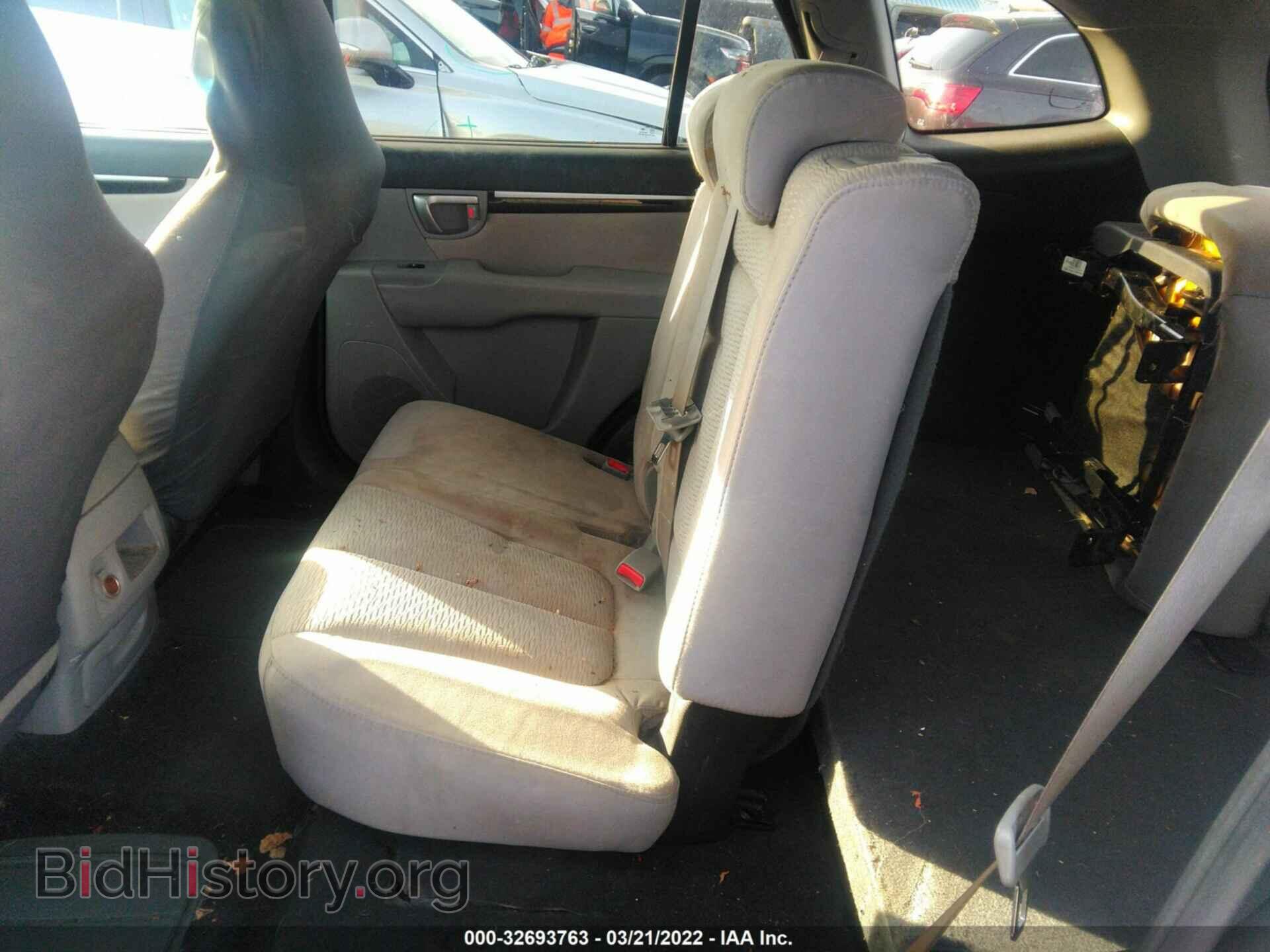 2008 HYUNDAI SANTA FE - VIN: 5NMSG13D38H200925 - Фото 8