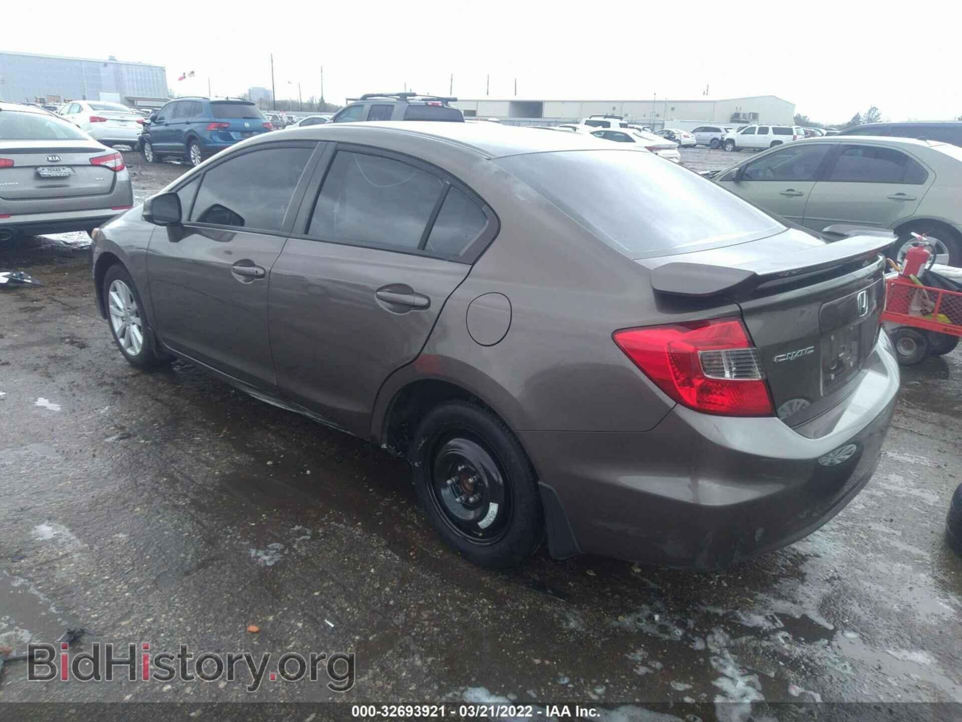 2012 HONDA CIVIC SDN - VIN: 2HGFB2F84CH511757 - Фото 3