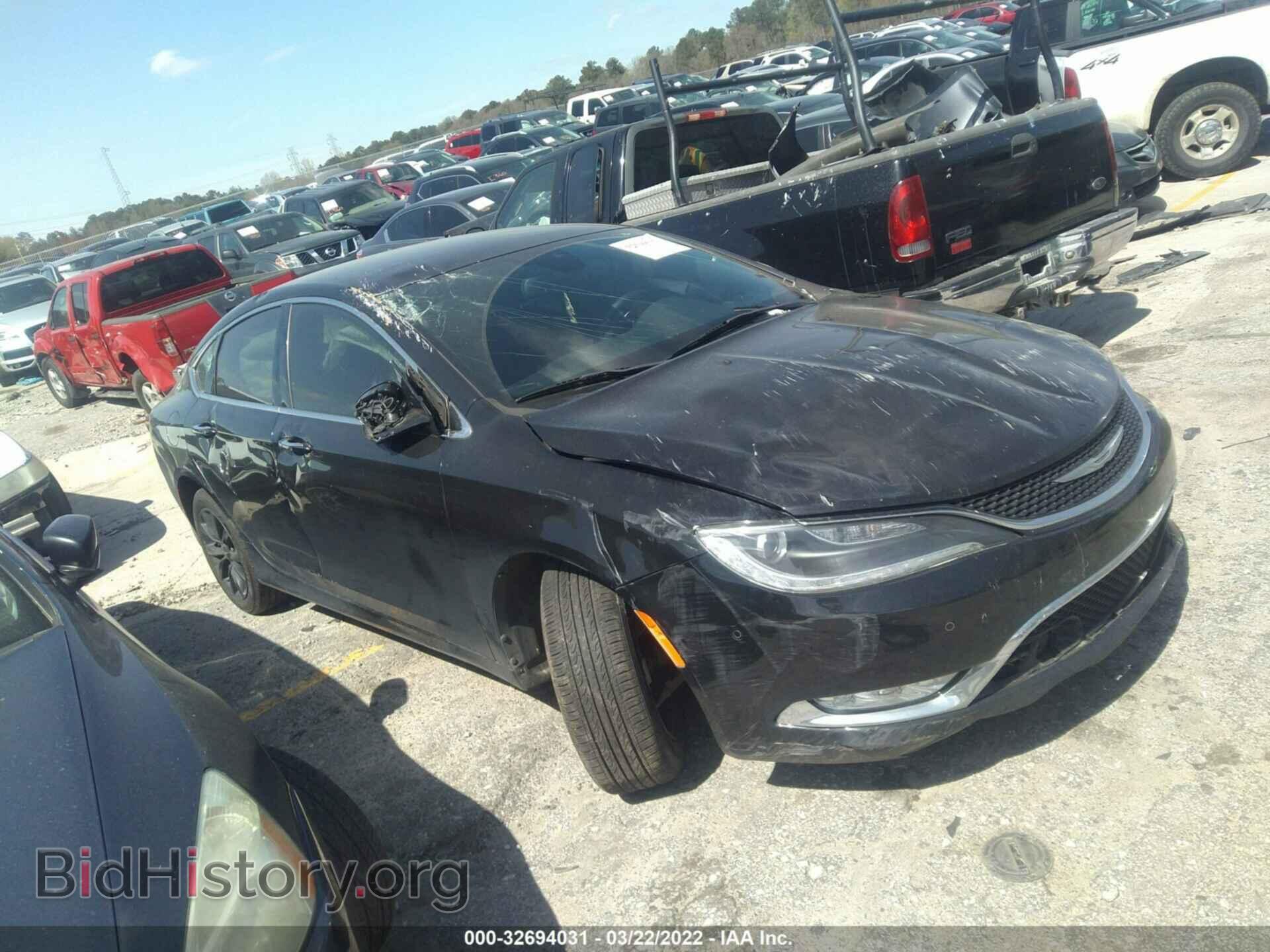 Фотография 1C3CCCCG4GN100036 - CHRYSLER 200 2016