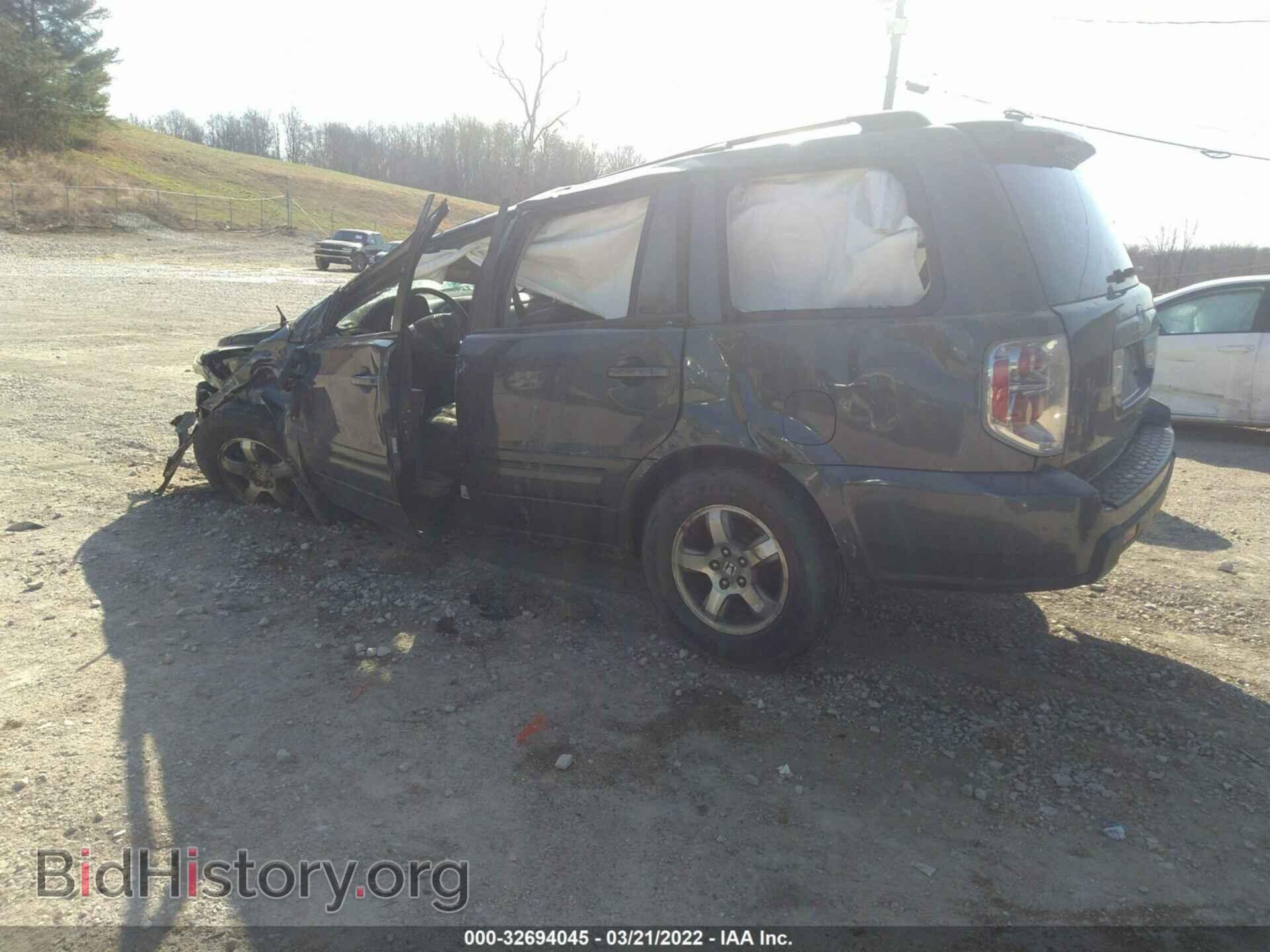 2006 HONDA PILOT - VIN: 2HKYF18686H513623 - Фото 3