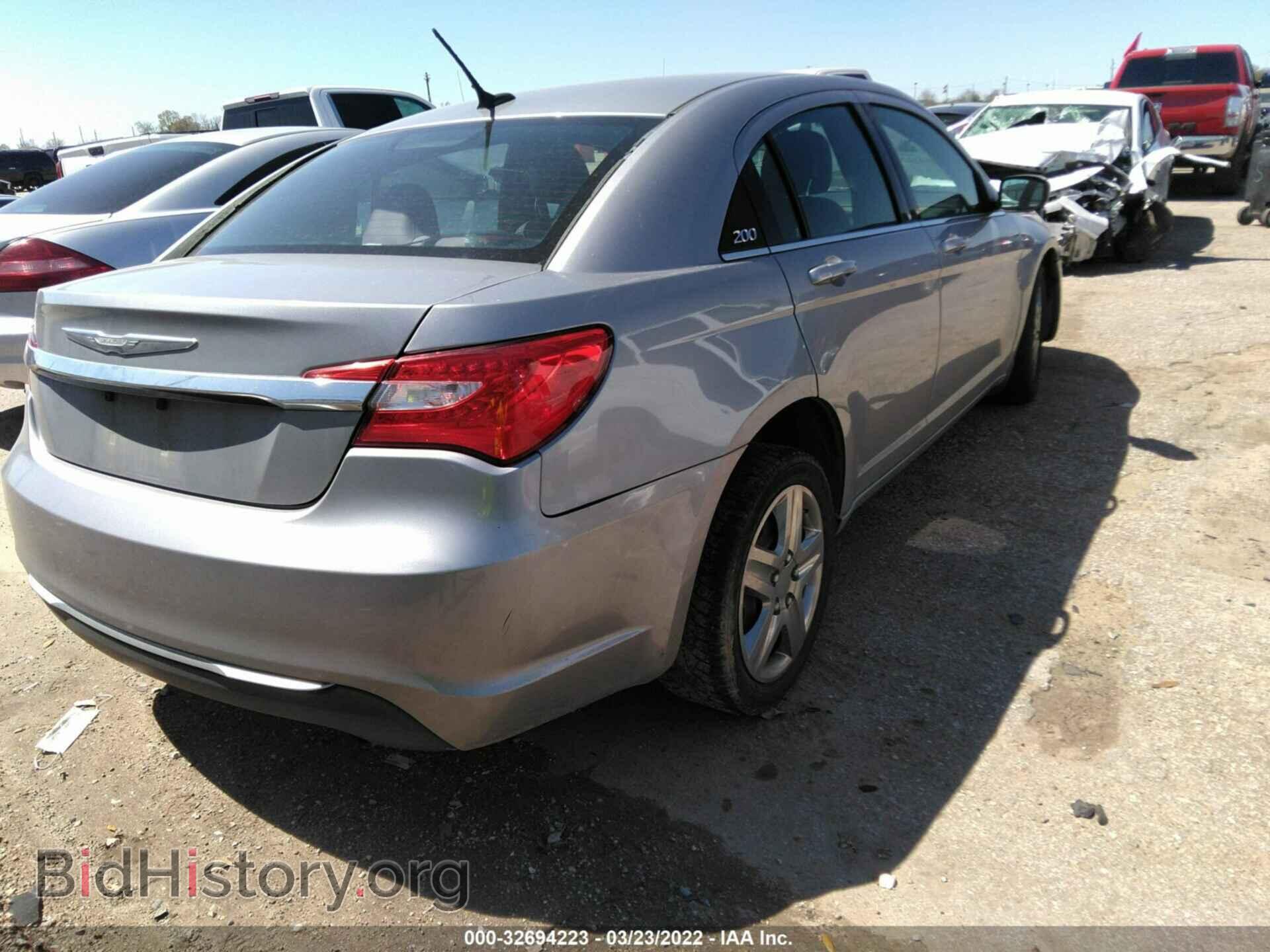 2014 CHRYSLER 200 - VIN: 1C3CCBAB6EN205160 - Фото 4