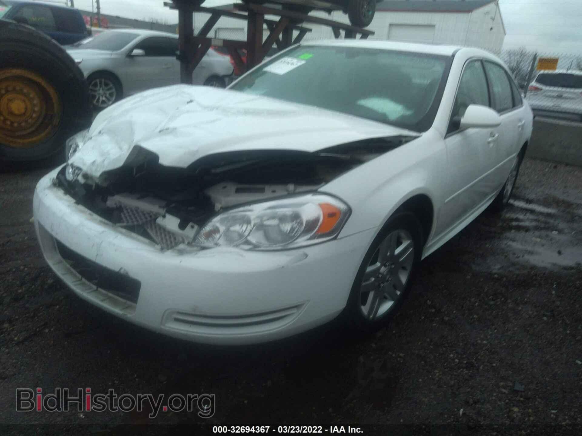 2013 CHEVROLET IMPALA - VIN: 2G1WG5E33D1137474 - Фото 2
