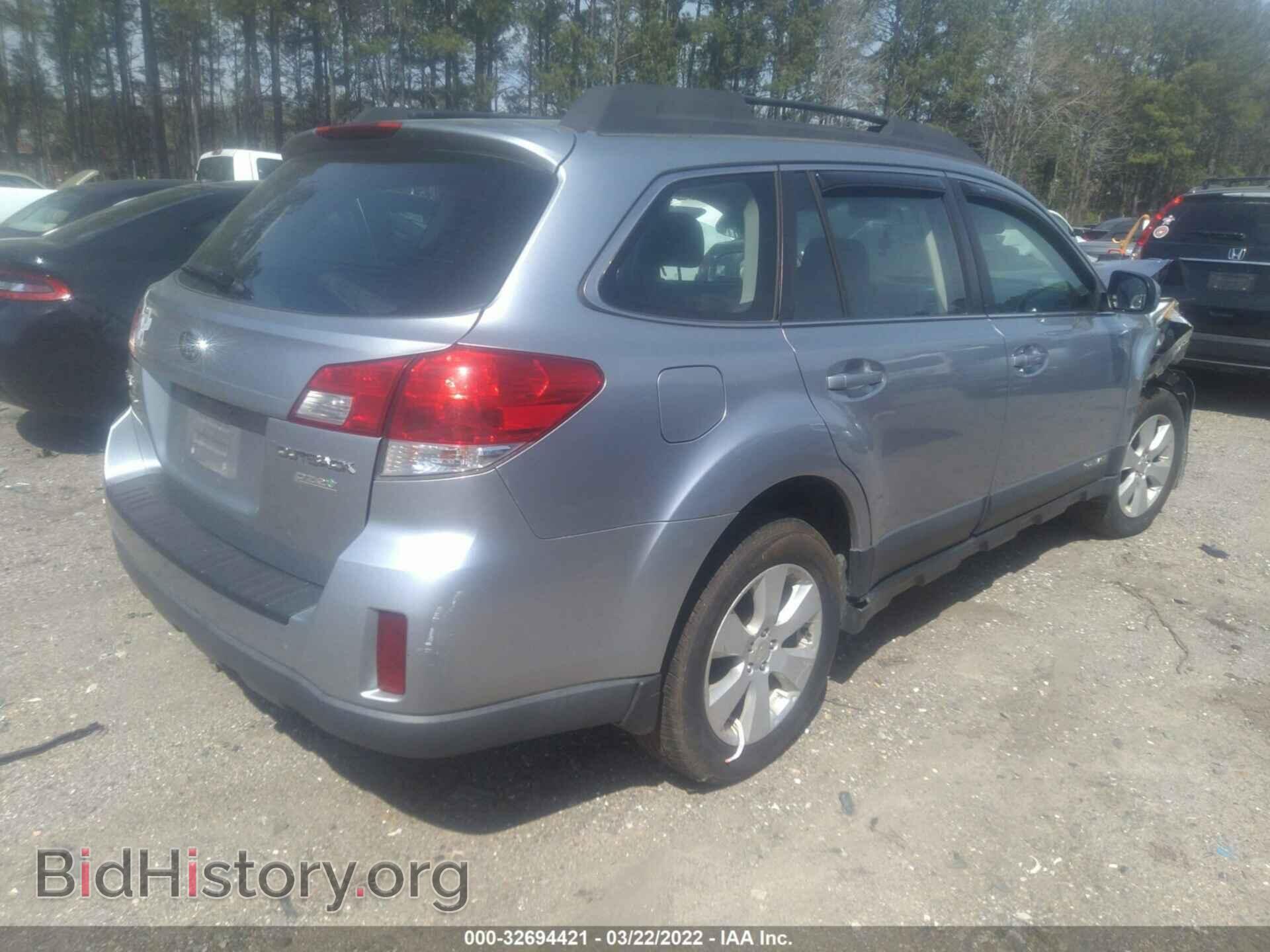 2012 SUBARU OUTBACK - VIN: 4S4BRBAC5C3206545 - Фото 4