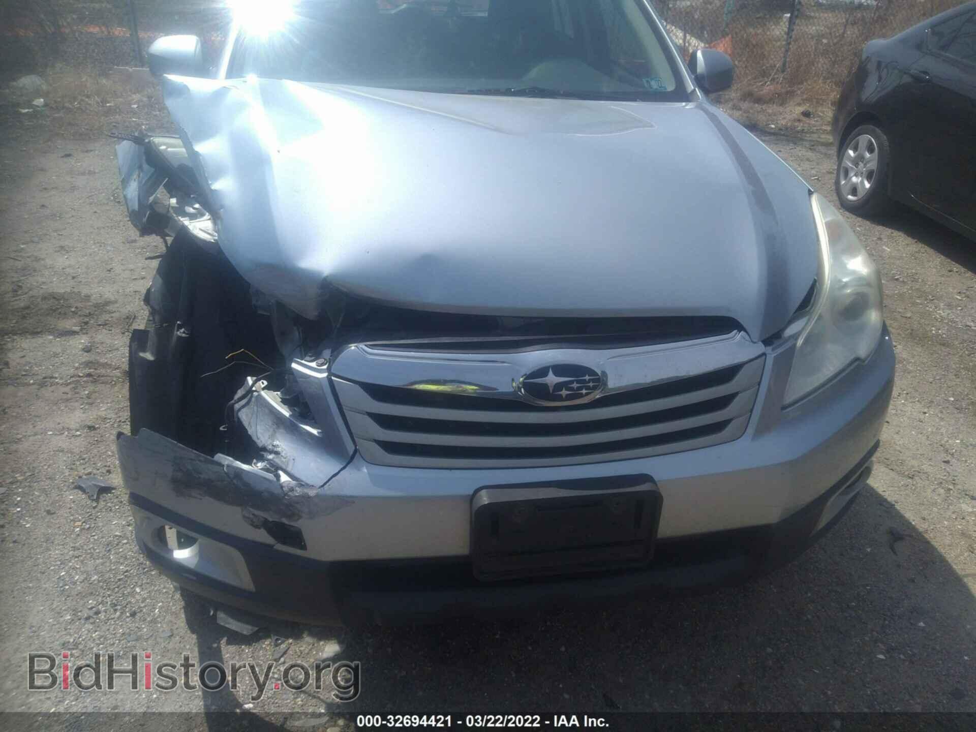 2012 SUBARU OUTBACK - VIN: 4S4BRBAC5C3206545 - Фото 10