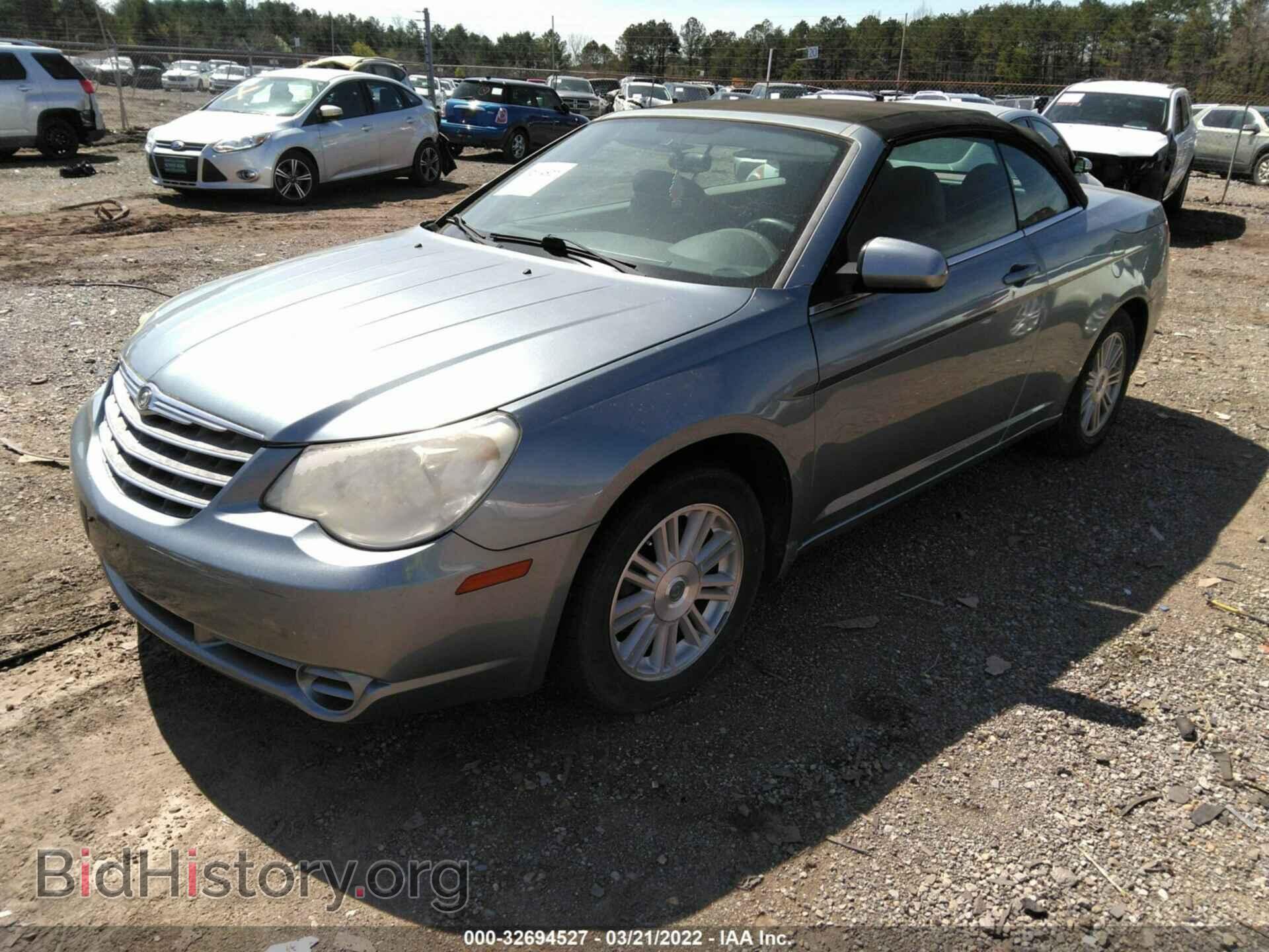2008 CHRYSLER SEBRING - VIN: 1C3LC55R78N276929 - Фото 2