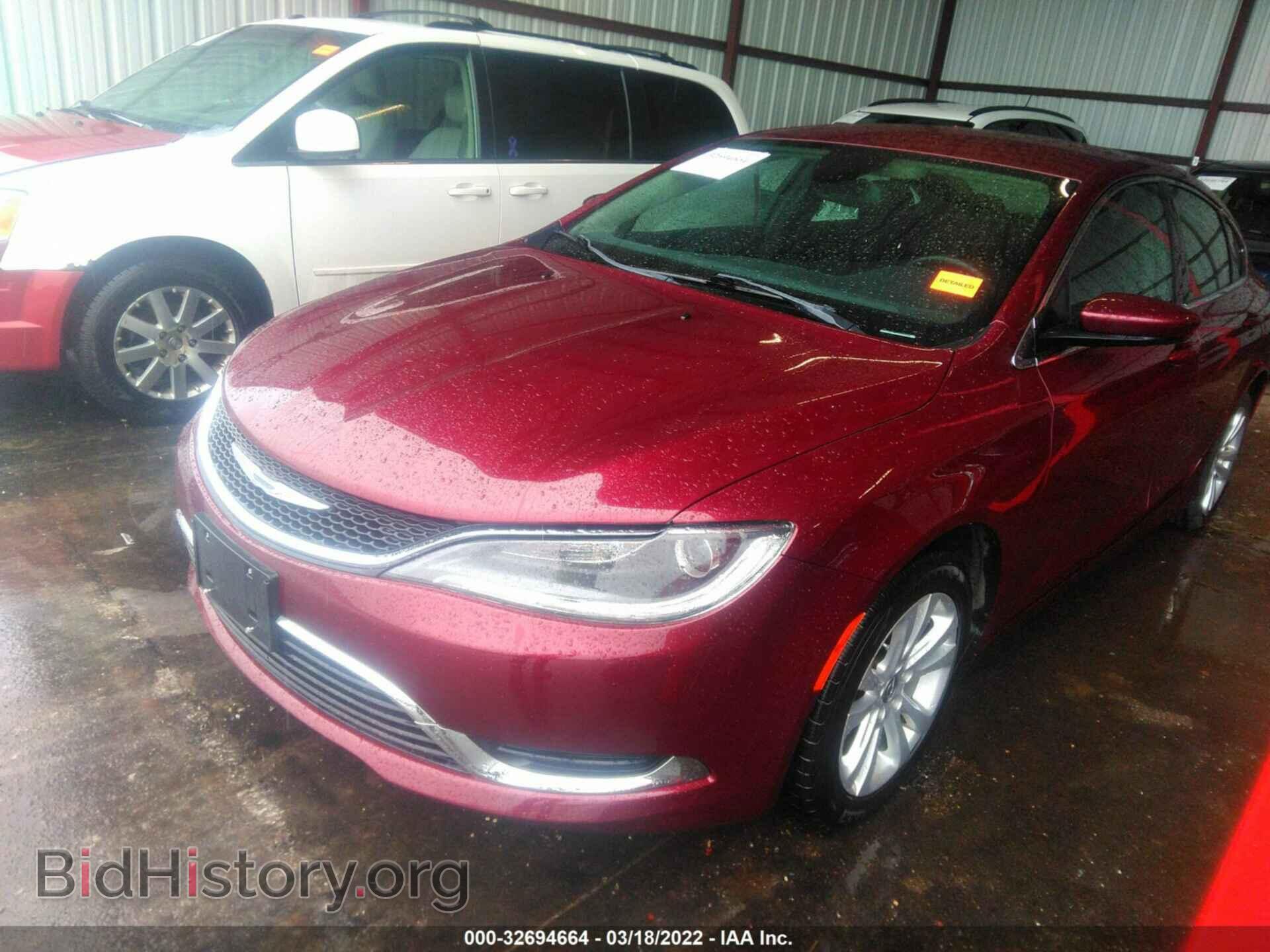 2015 CHRYSLER 200 - VIN: 1C3CCCAB8FN655335 - Фото 2