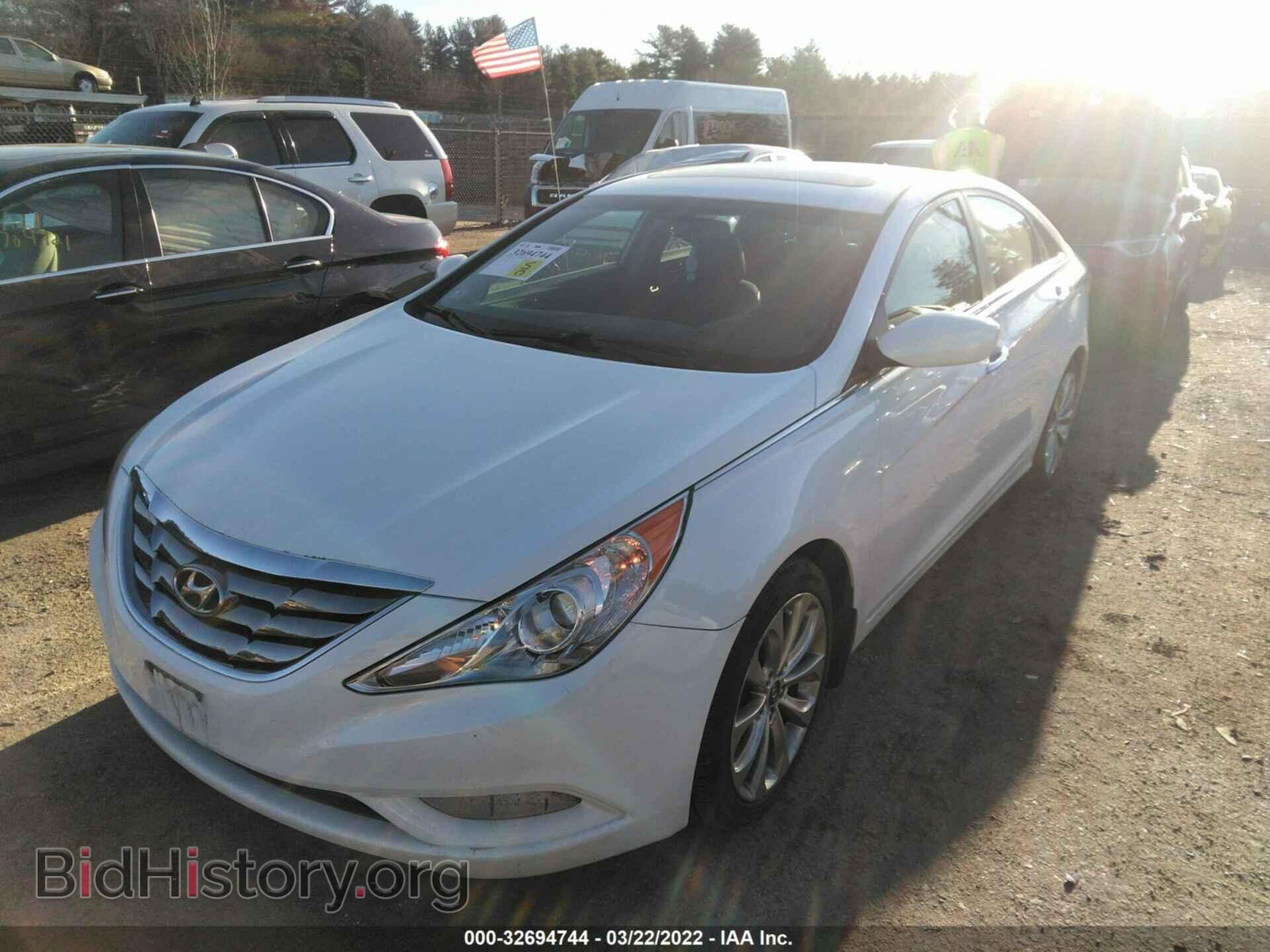 2013 HYUNDAI SONATA - VIN: 5NPEC4AC3DH595495 - Фото 2
