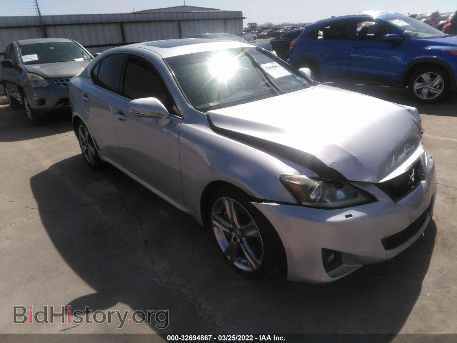 Photo JTHBE5C24C5029284 - LEXUS IS 350 2012
