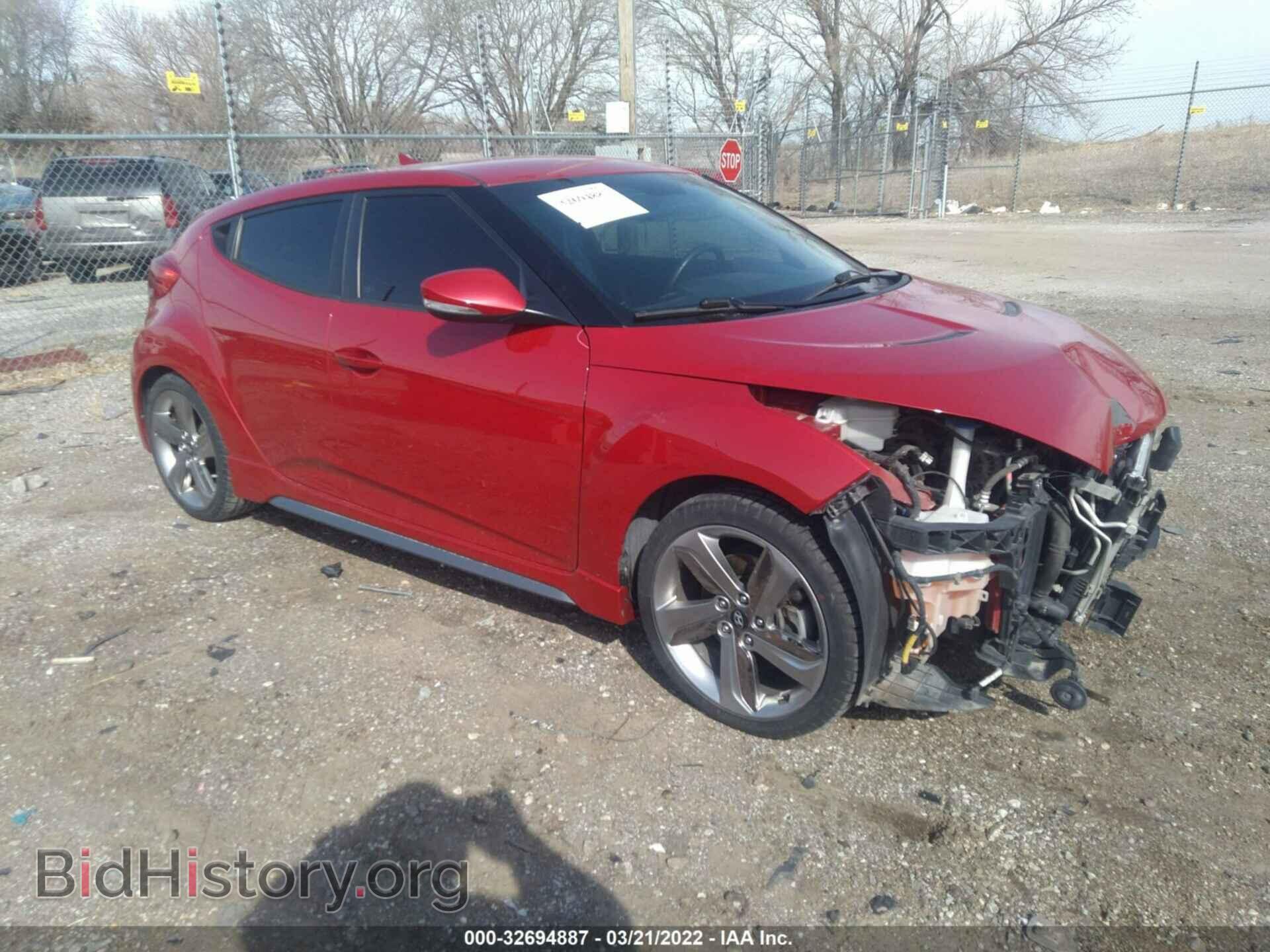 Фотография KMHTC6AE1EU189383 - HYUNDAI VELOSTER 2014