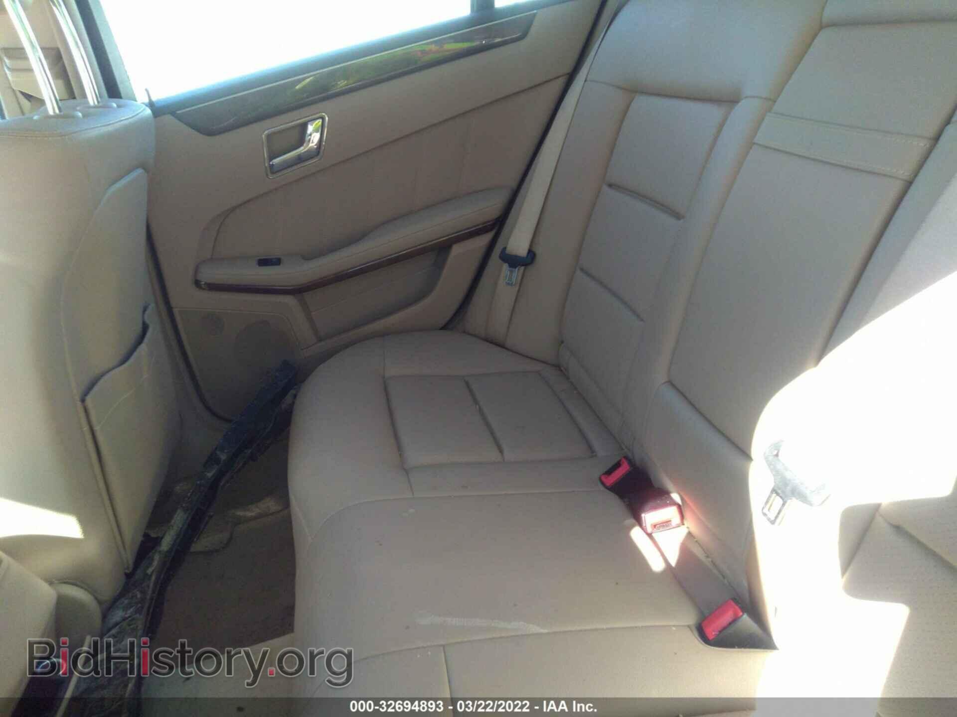 2010 MERCEDES-BENZ E-CLASS - VIN: WDDHF5GB1AA043527 - Фото 8