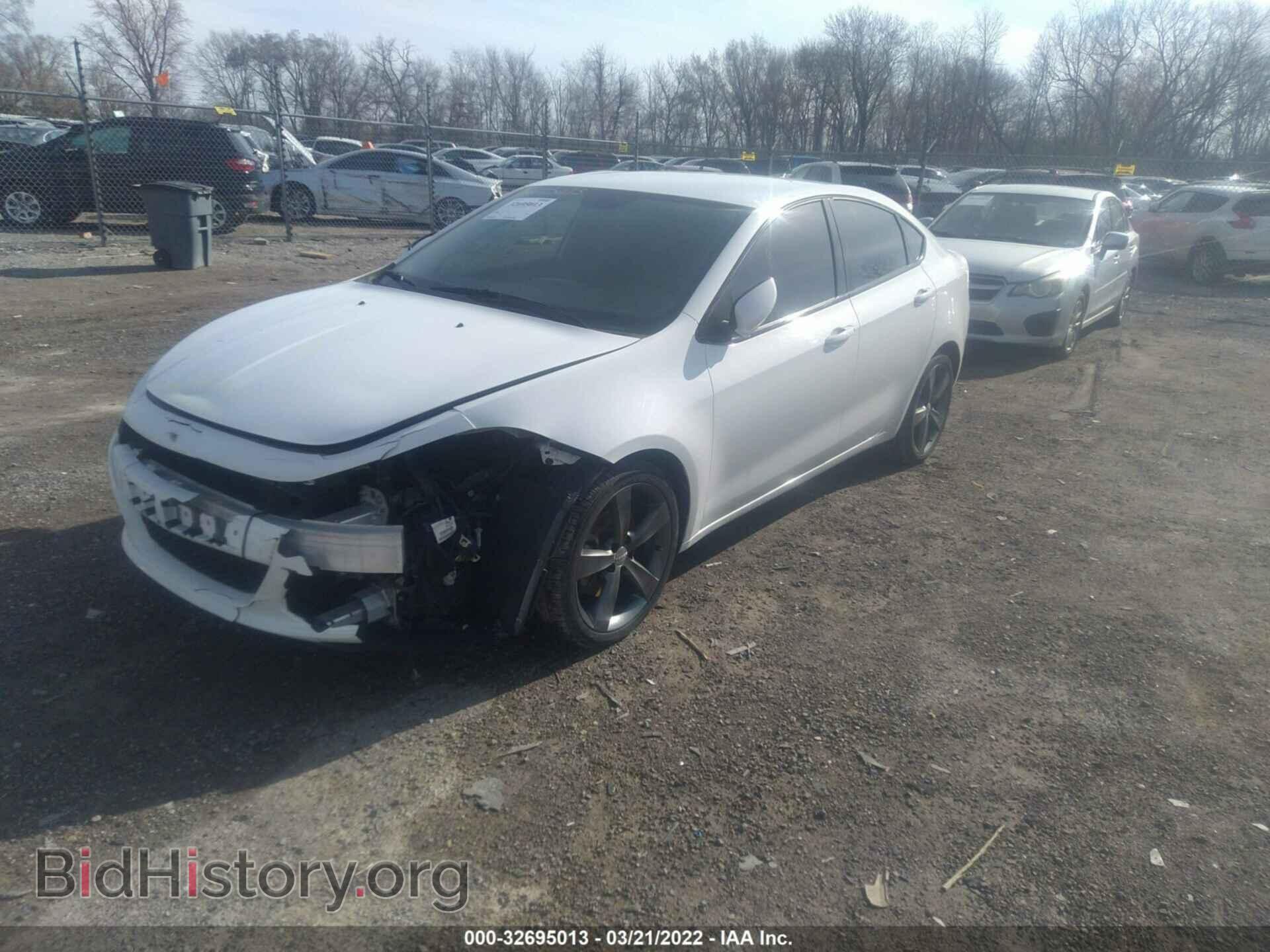 2013 DODGE DART - VIN: 1C3CDFBA3DD304677 - Фото 2