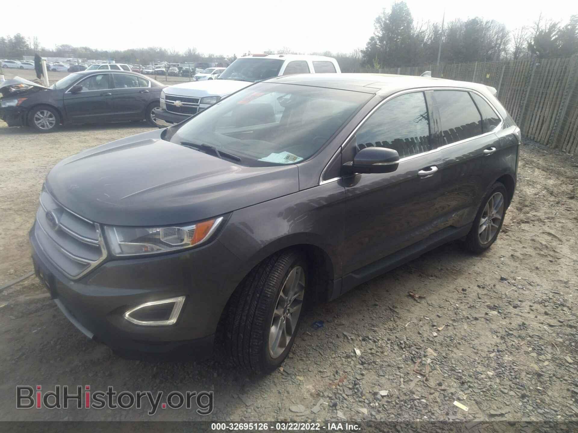 2015 FORD EDGE - VIN: 2FMTK4K86FBB54801 - Photo 2