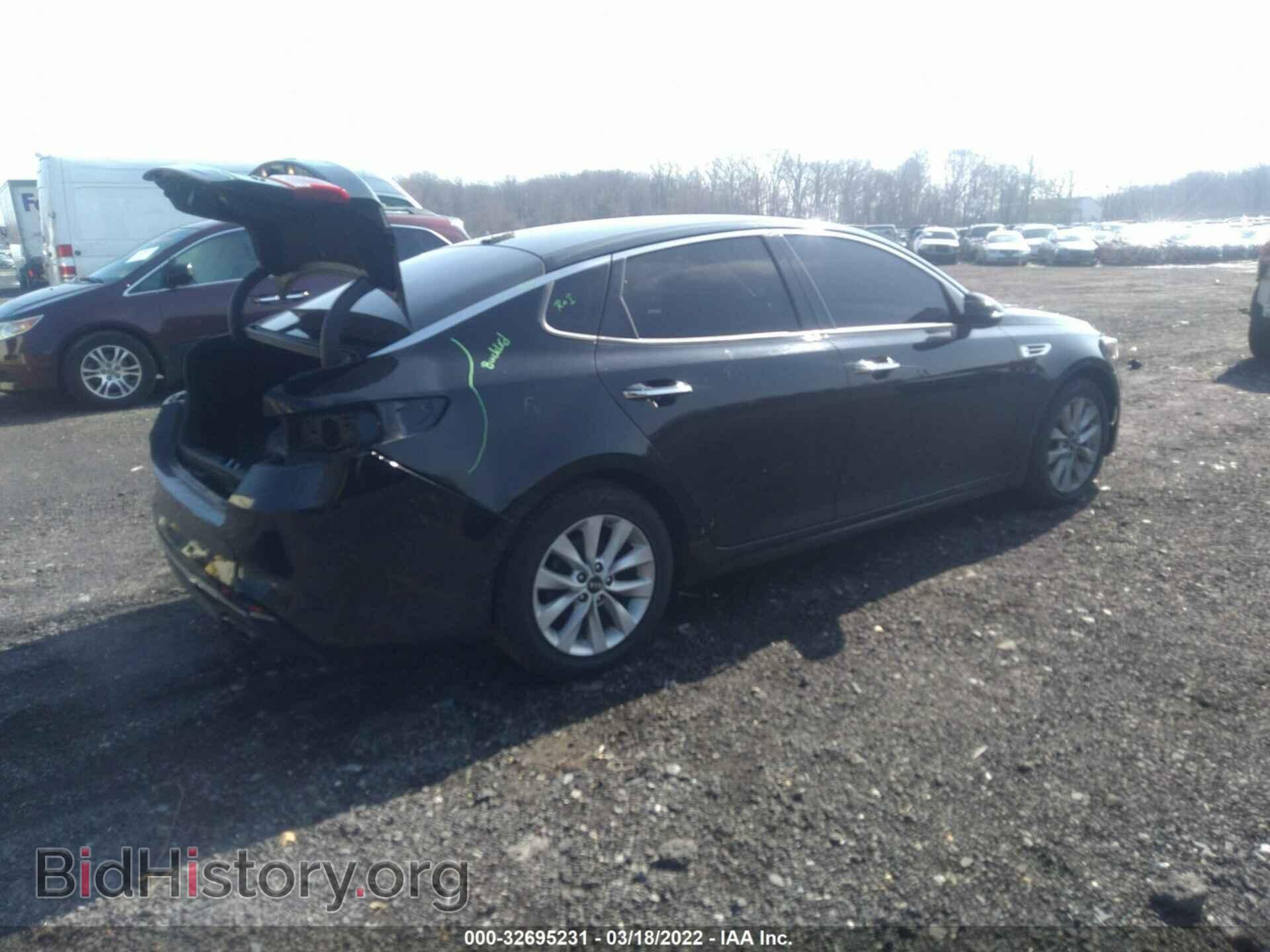 2016 KIA OPTIMA - VIN: 5XXGU4L34GG078774 - Фото 4