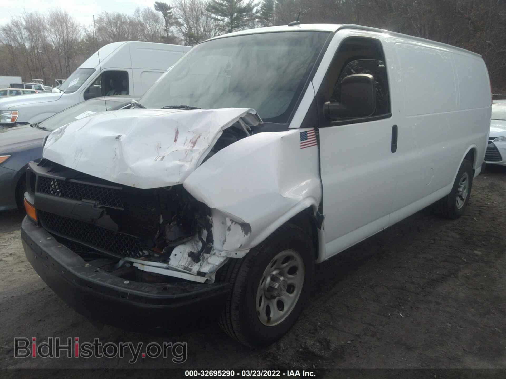 2014 CHEVROLET EXPRESS CARGO VAN - VIN: 1GCSGAFX5E1130954 - Фото 2
