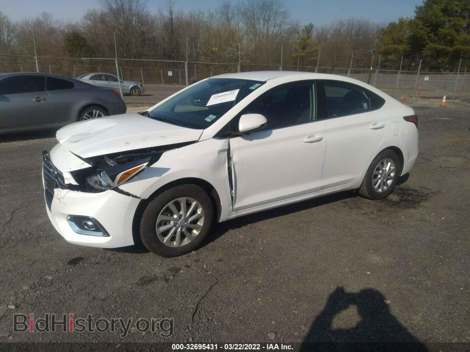2022 HYUNDAI ACCENT - VIN: 3KPC24A64NE156302 - Фото 2