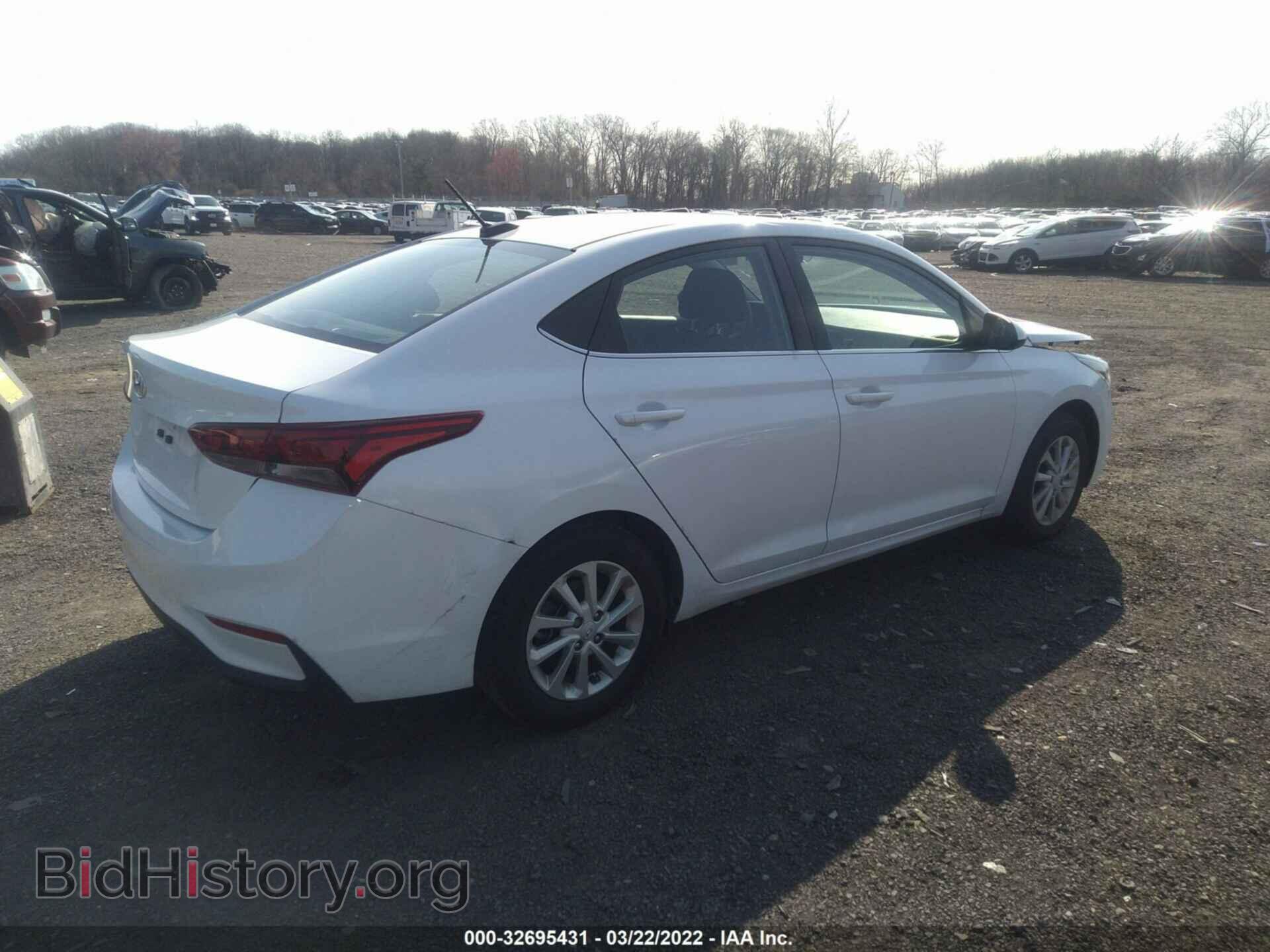 2022 HYUNDAI ACCENT - VIN: 3KPC24A64NE156302 - Фото 4