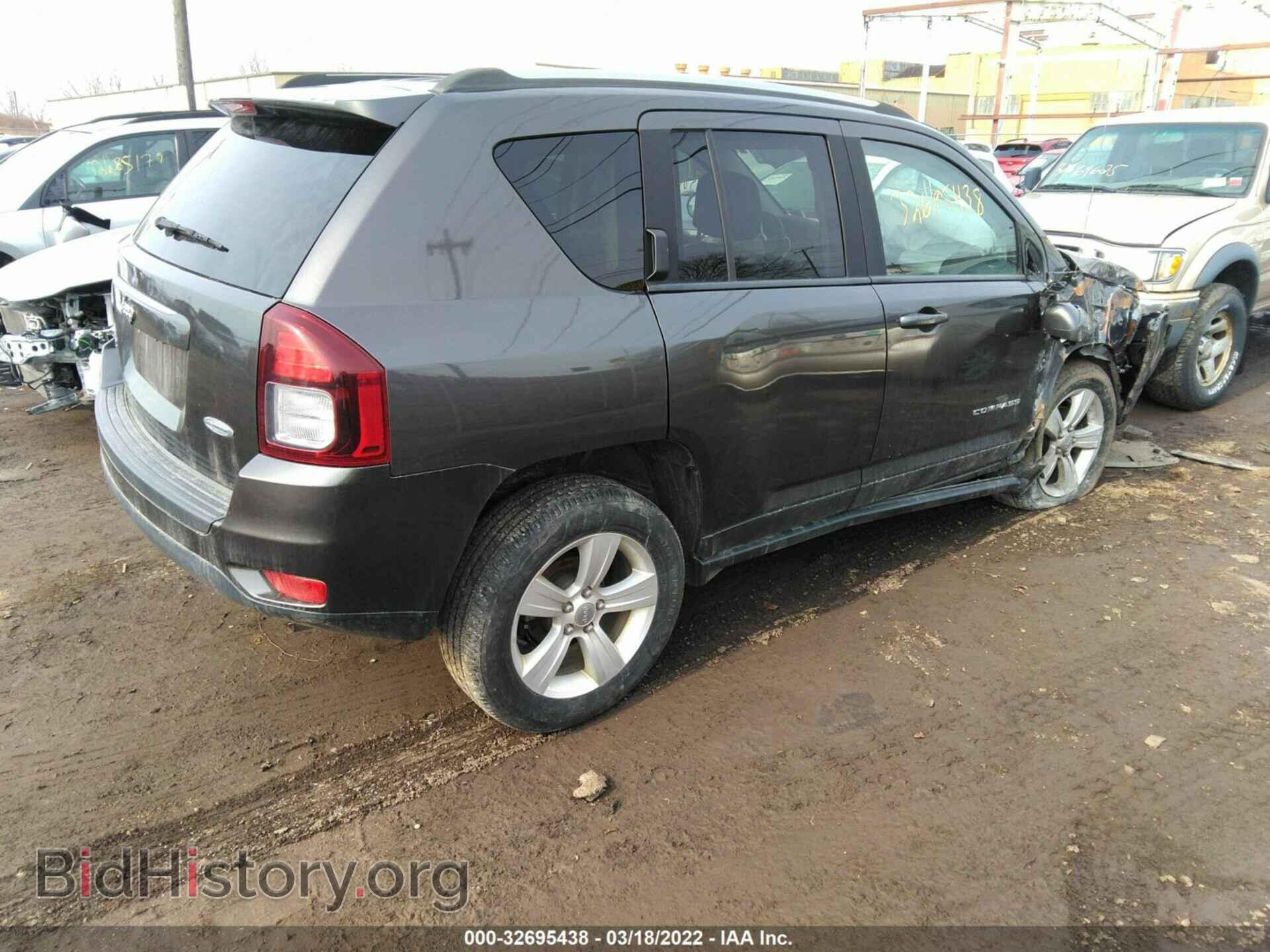 2015 JEEP COMPASS - VIN: 1C4NJDEB3FD208248 - Фото 4