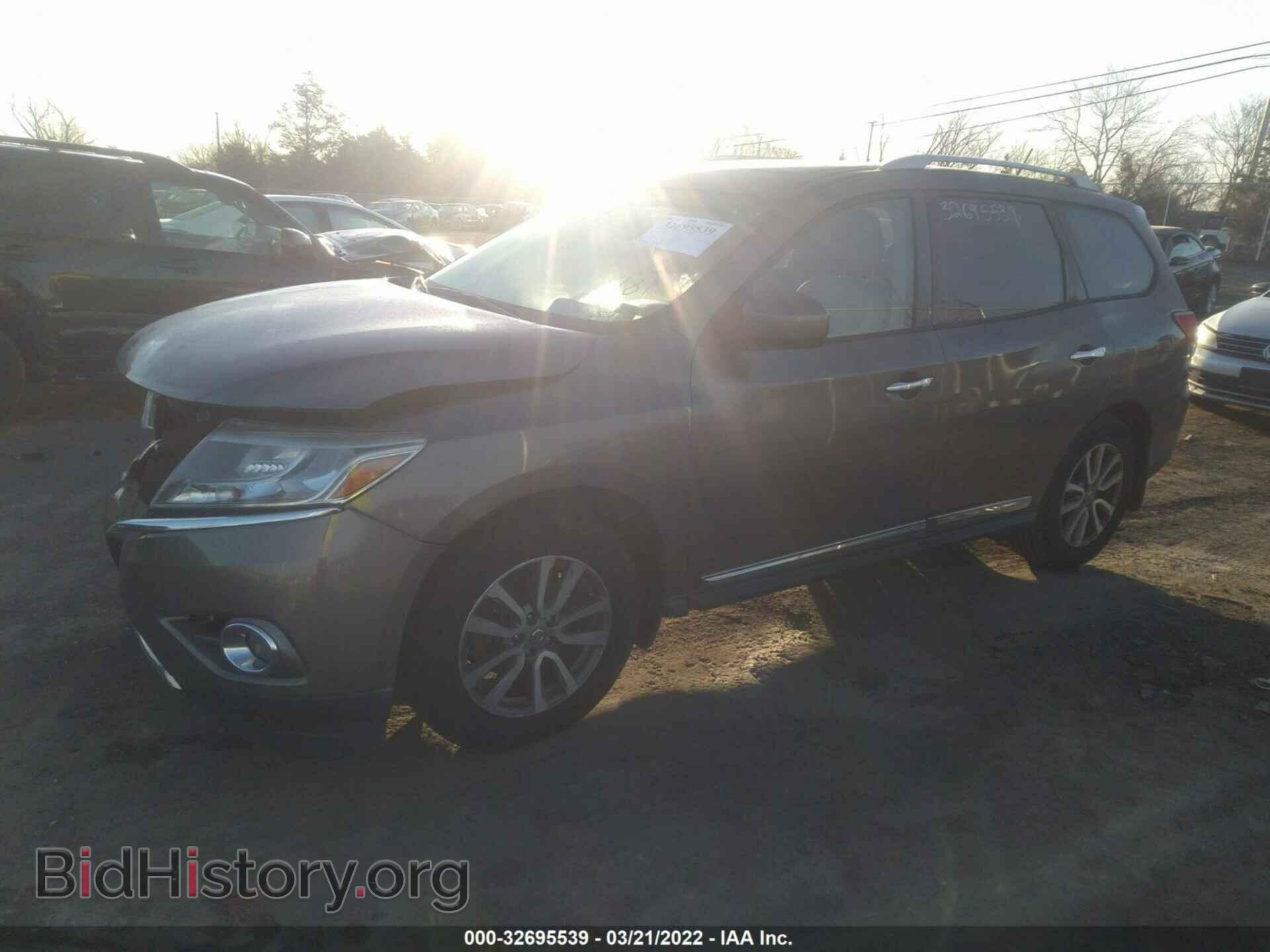2014 NISSAN PATHFINDER - VIN: 5N1AR2MM6EC698652 - Фото 2
