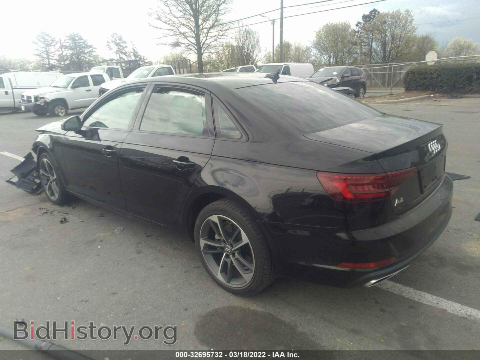 2019 AUDI A4 - VIN: WAUGMAF40KN018259 - Фото 3