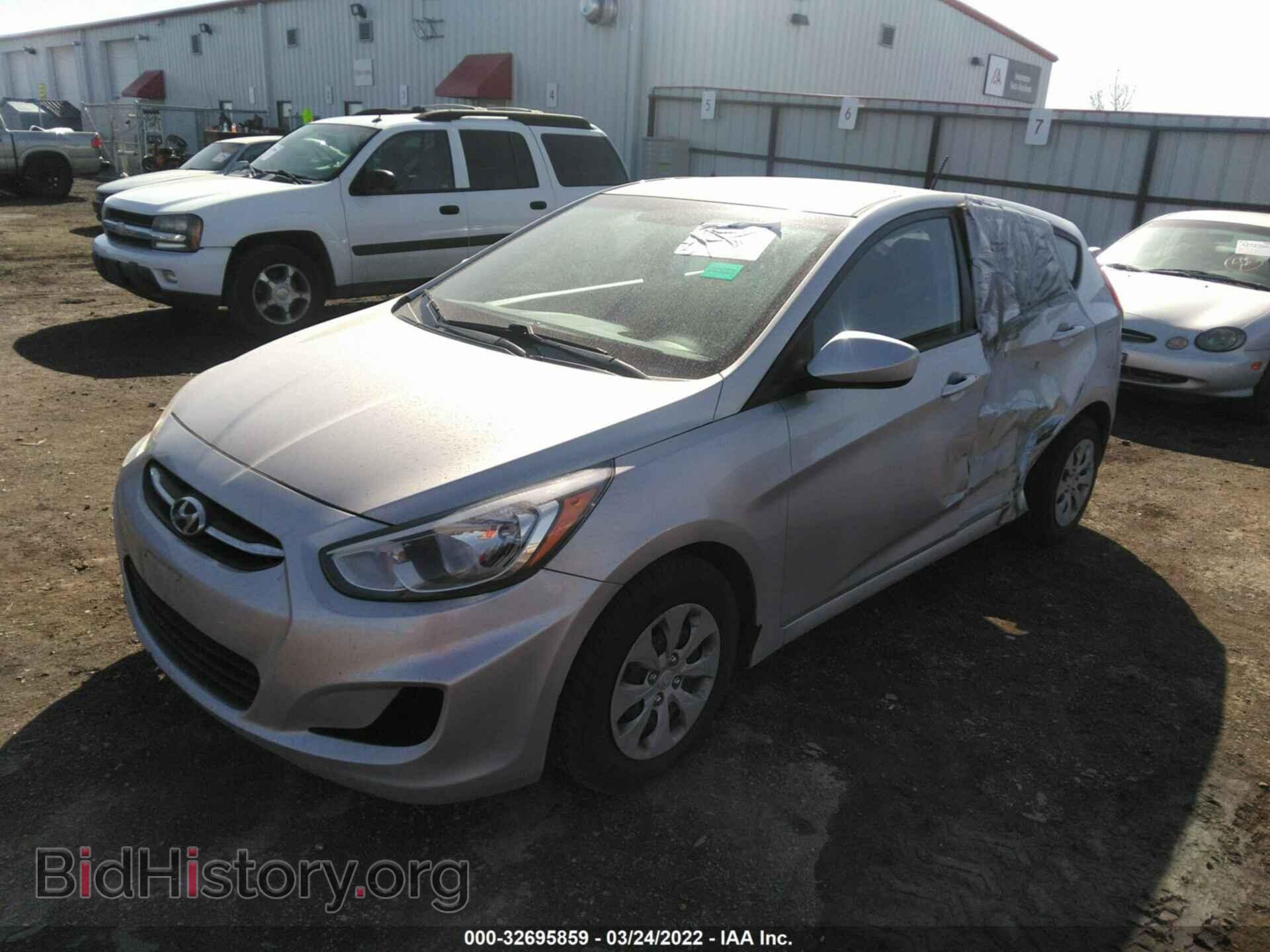 2016 HYUNDAI ACCENT - VIN: KMHCT5AE9GU242313 - Photo 2