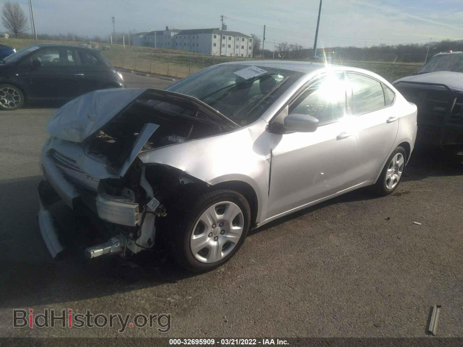 2013 DODGE DART - VIN: 1C3CDFAH6DD240620 - Фото 2
