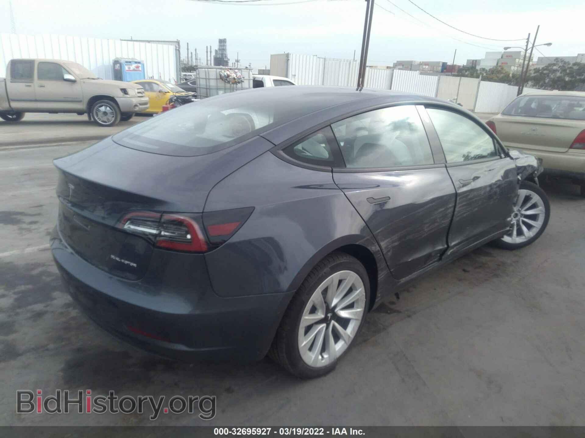 2022 TESLA MODEL 3 - VIN: 5YJ3E1EB9NF136232 - Фото 4