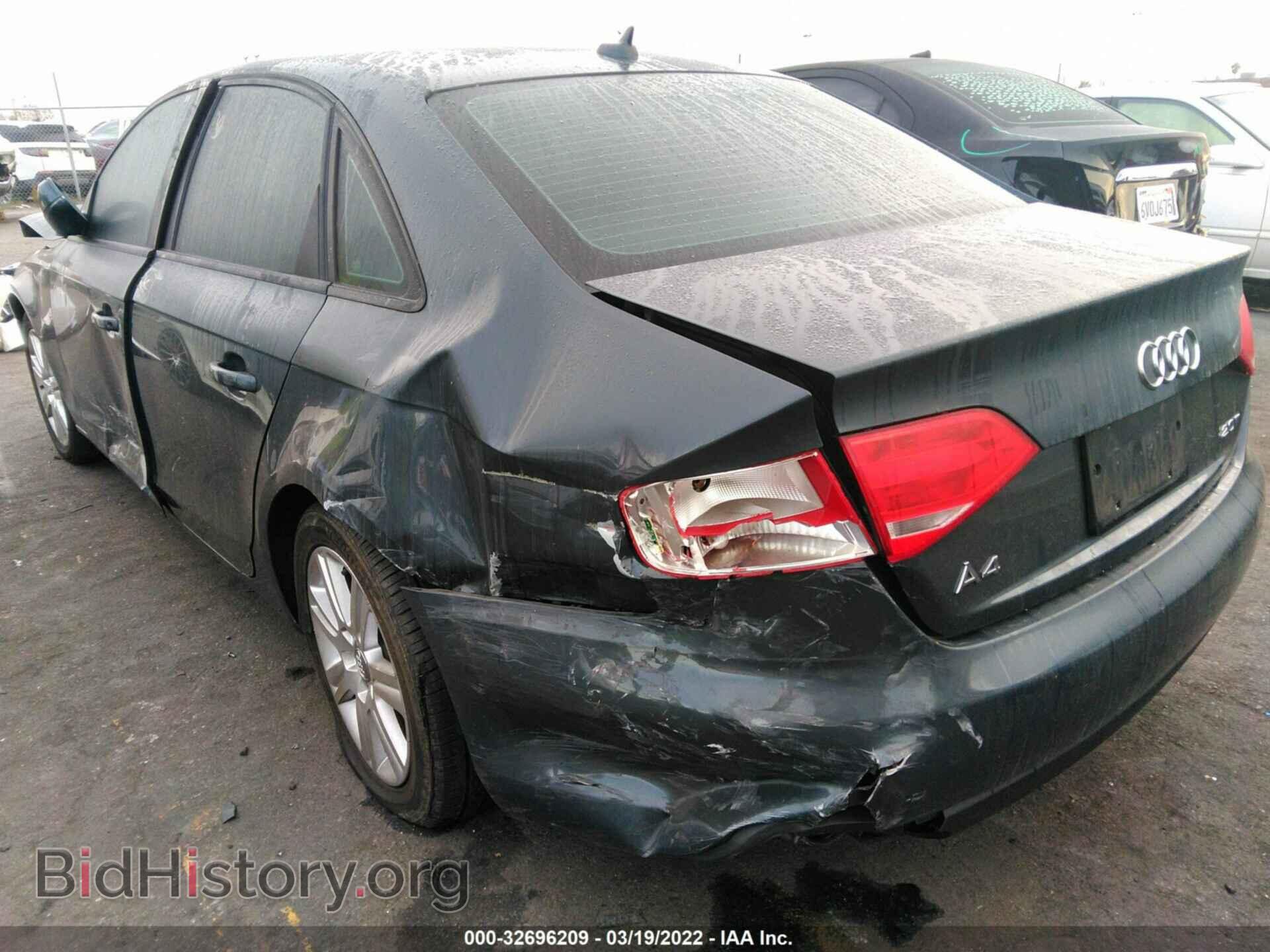 2011 AUDI A4 - VIN: WAUAFAFL2BN039878 - Фото 3