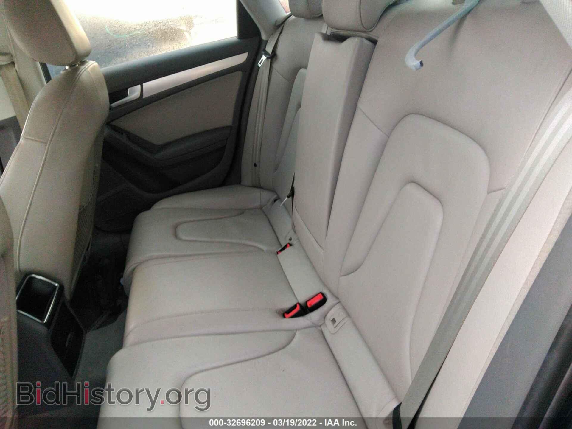 2011 AUDI A4 - VIN: WAUAFAFL2BN039878 - Фото 8