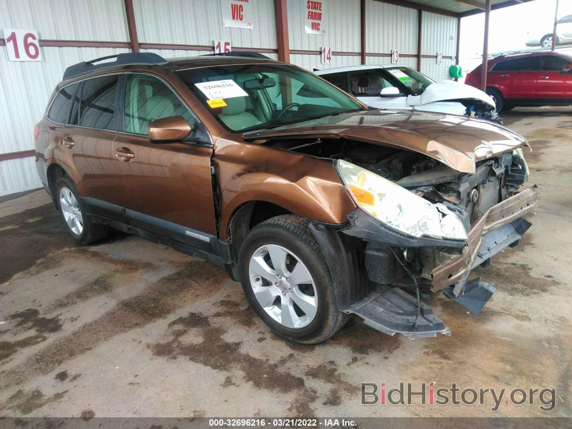 Photo 4S4BRBBC9B3341282 - SUBARU OUTBACK 2011