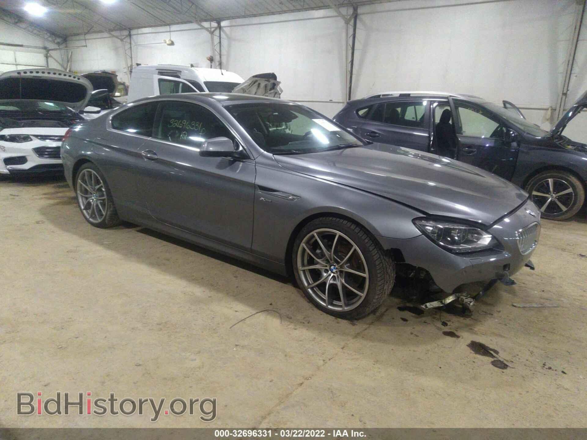 Фотография WBALX5C5XCC894280 - BMW 6 SERIES 2012
