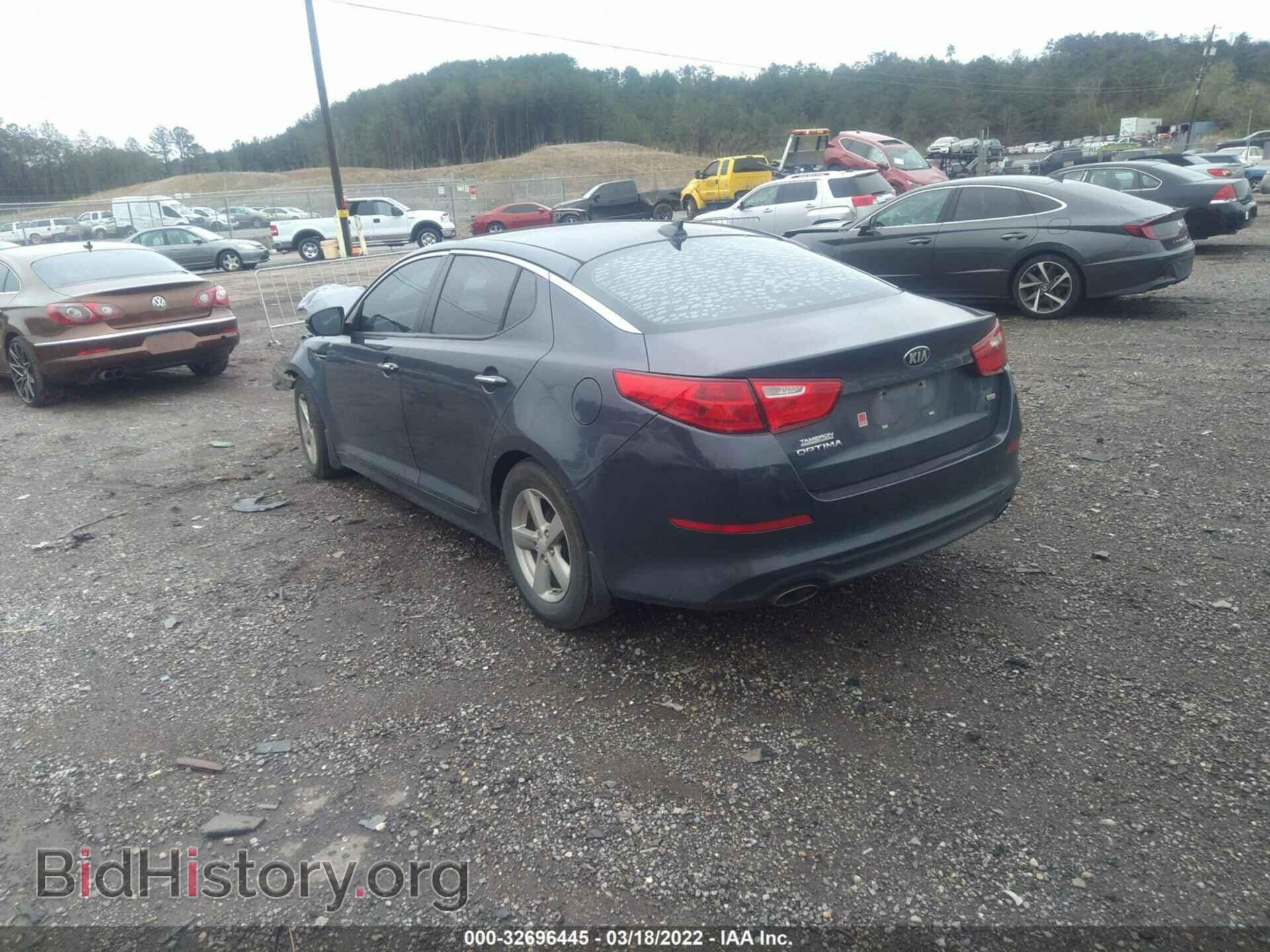 2015 KIA OPTIMA - VIN: 5XXGM4A7XFG446184 - Фото 3