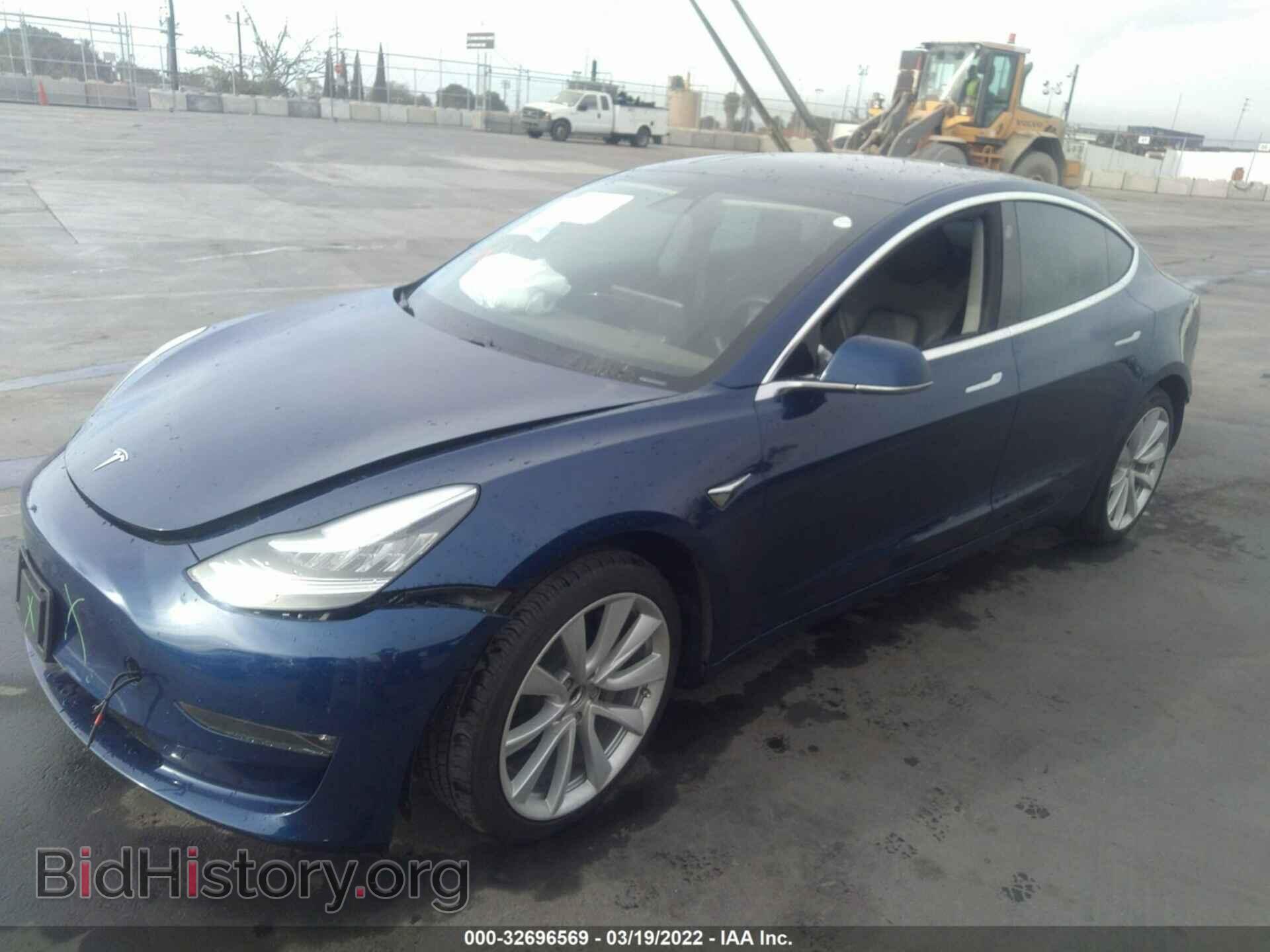 2019 TESLA MODEL 3 - VIN: 5YJ3E1EA2KF311567 - Фото 2