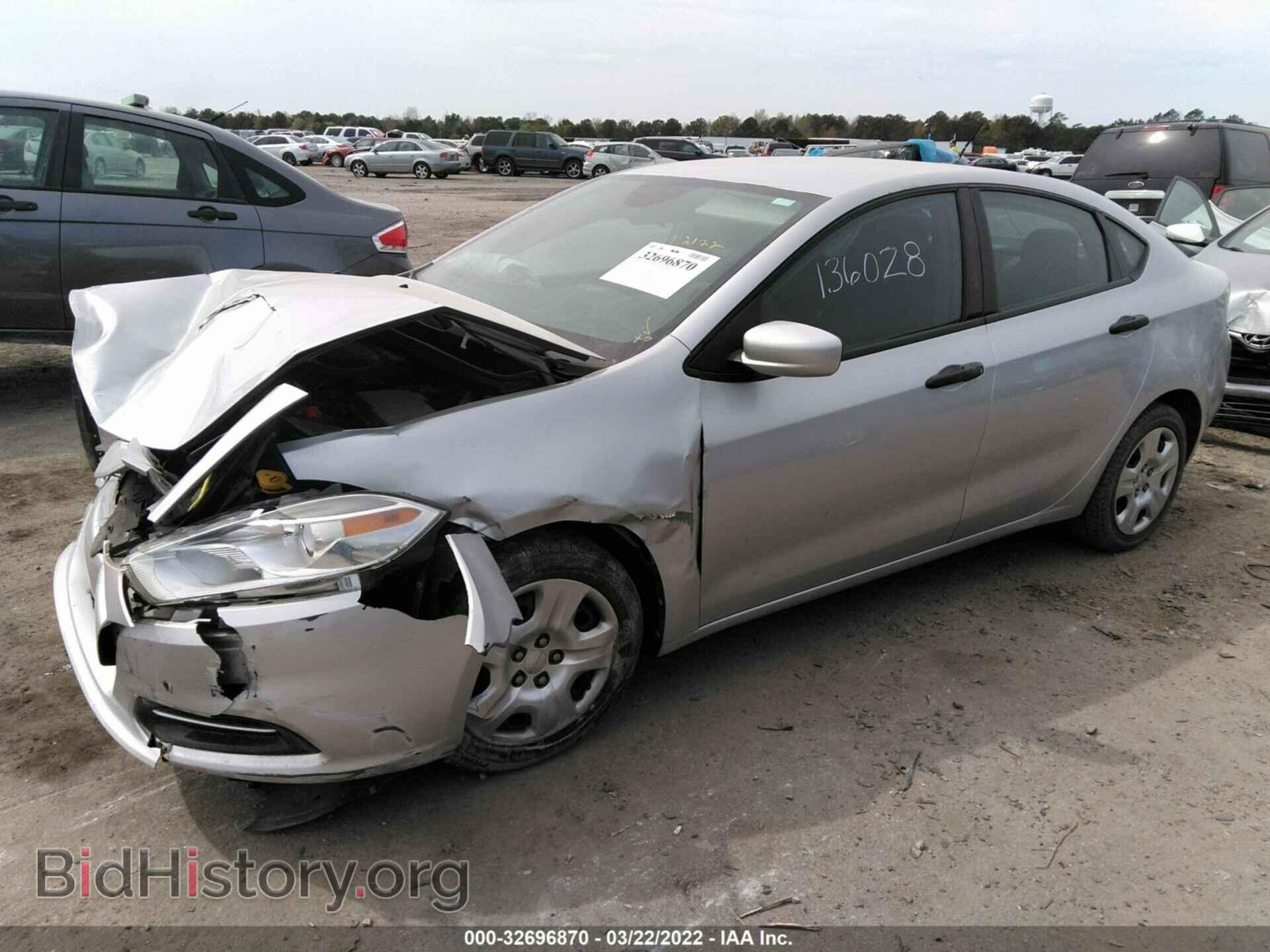 2013 DODGE DART - VIN: 1C3CDFAA9DD224186 - Photo 2