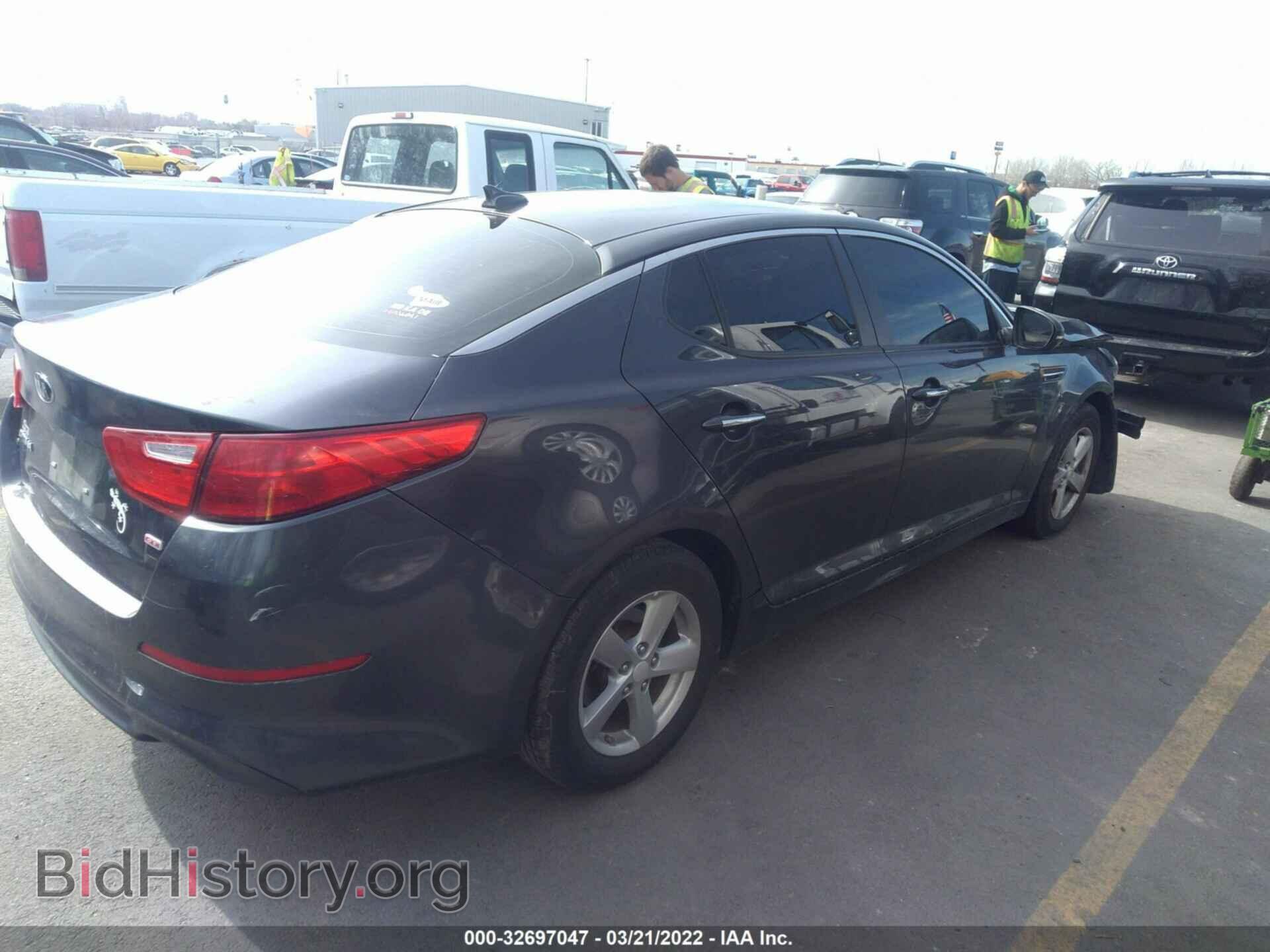 2015 KIA OPTIMA - VIN: 5XXGM4A70FG431788 - Фото 4