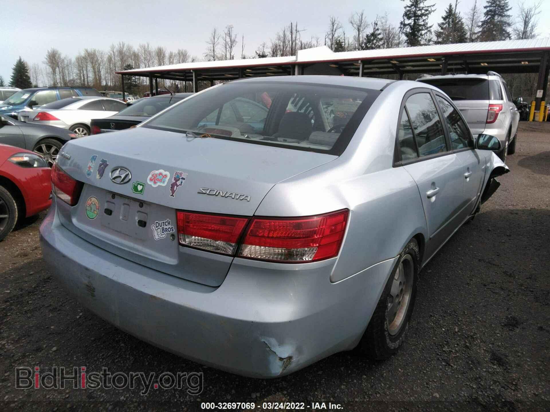 2007 HYUNDAI SONATA - VIN: 5NPET46CX7H190845 - Фото 4