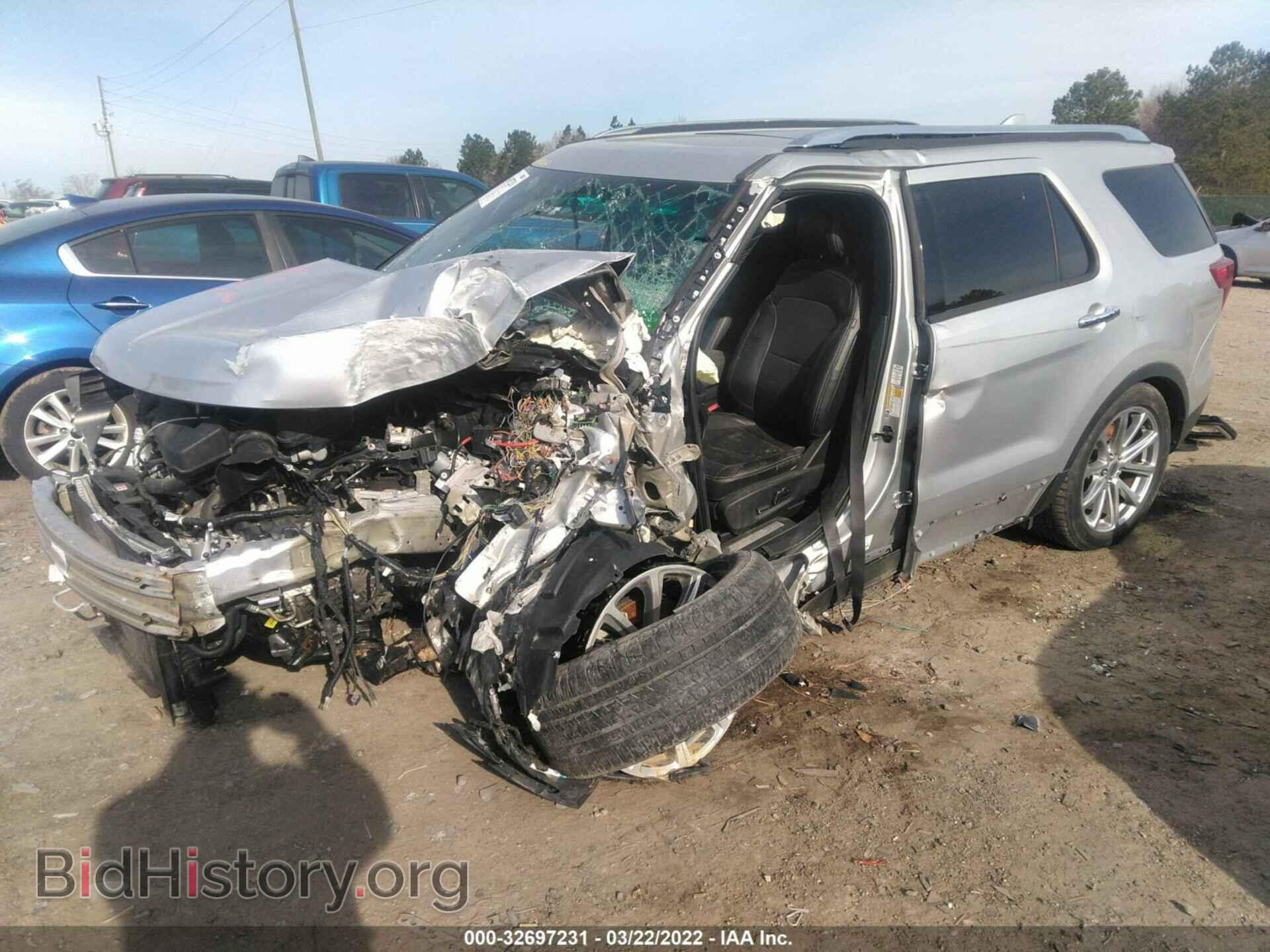 2016 FORD EXPLORER - VIN: 1FM5K7F86GGB27452 - Фото 2