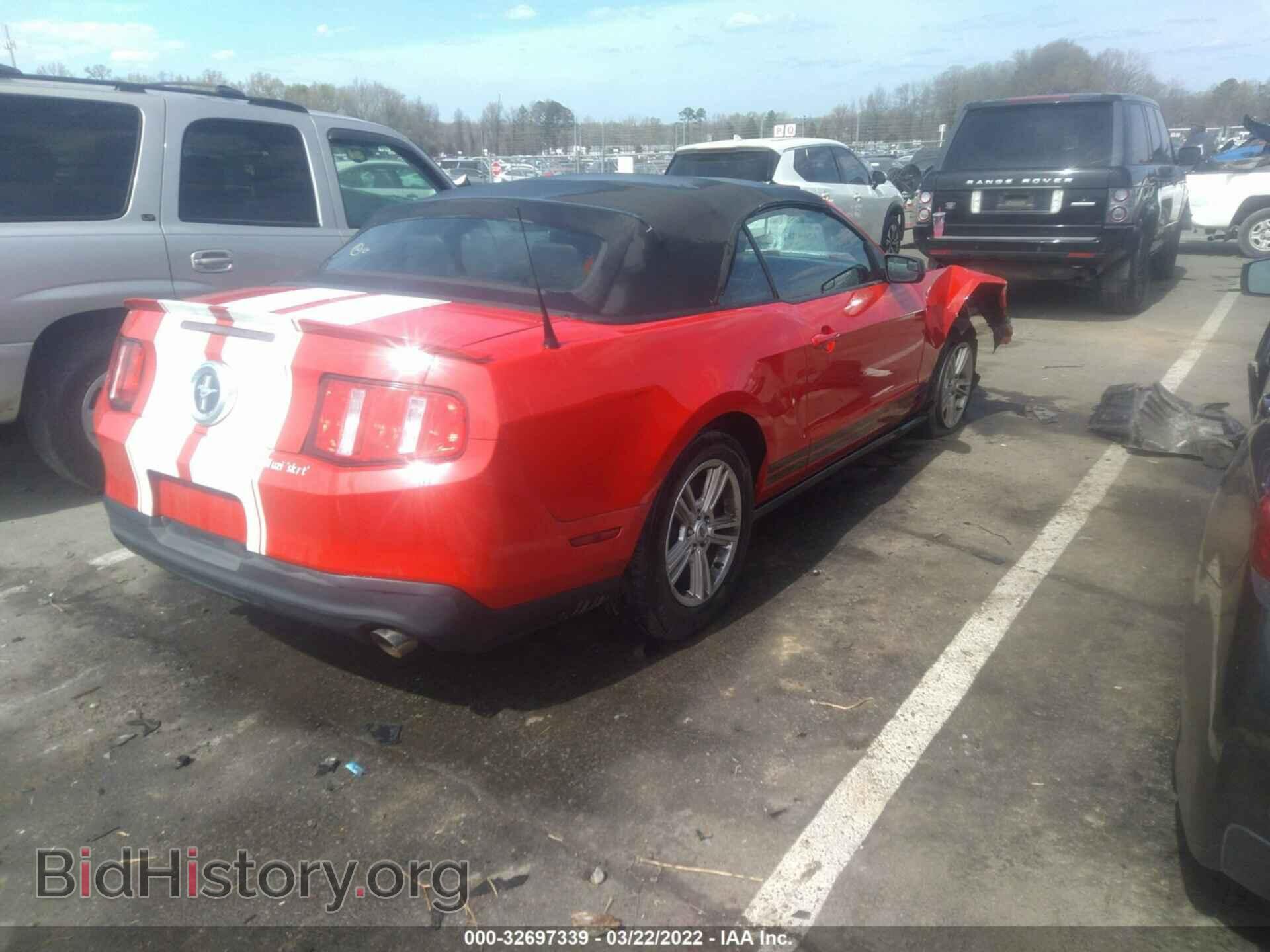 2012 FORD MUSTANG - VIN: 1ZVBP8EM4C5257374 - Фото 4
