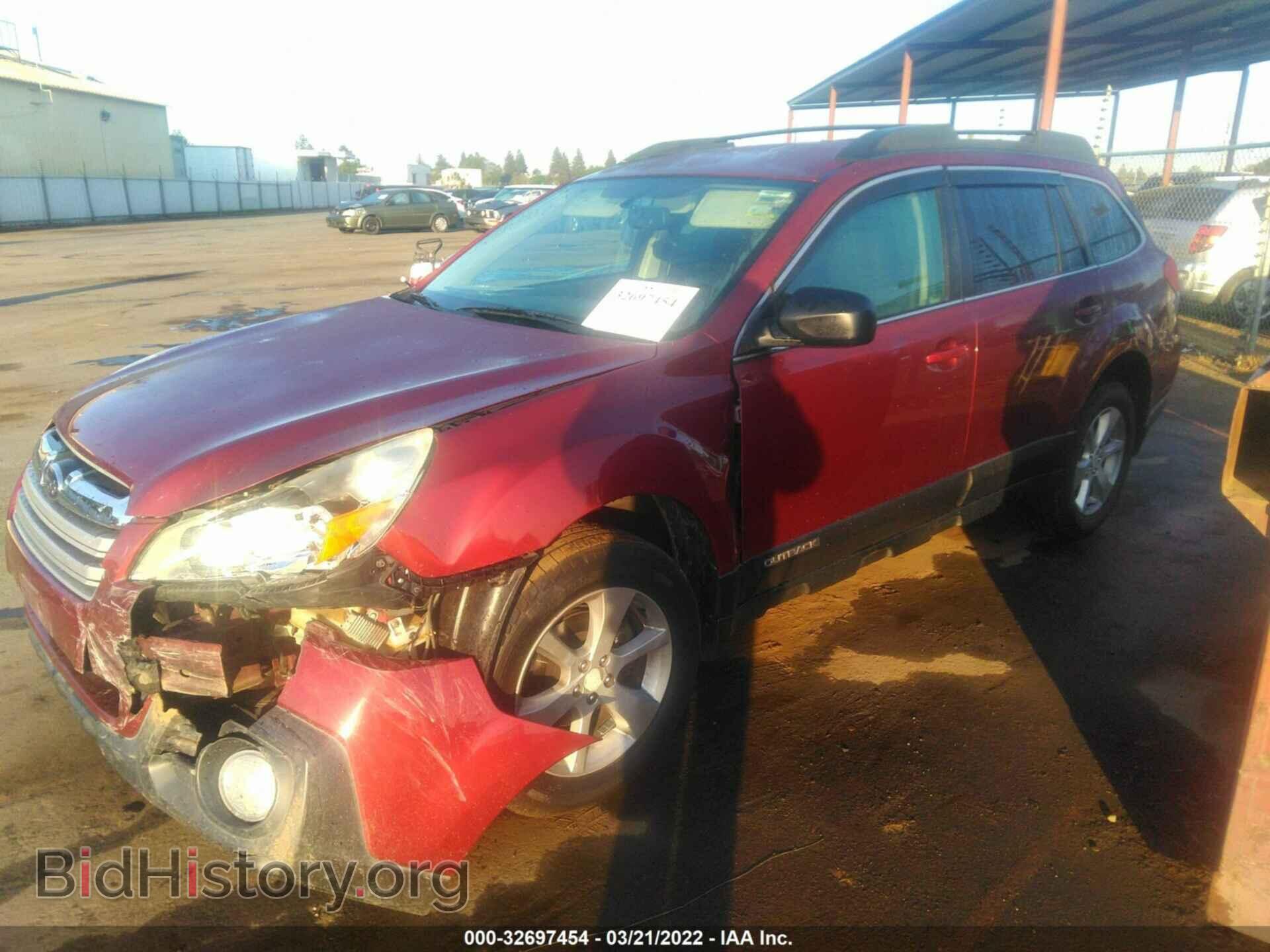 2014 SUBARU OUTBACK - VIN: 4S4BRBAC2E3256001 - Фото 2