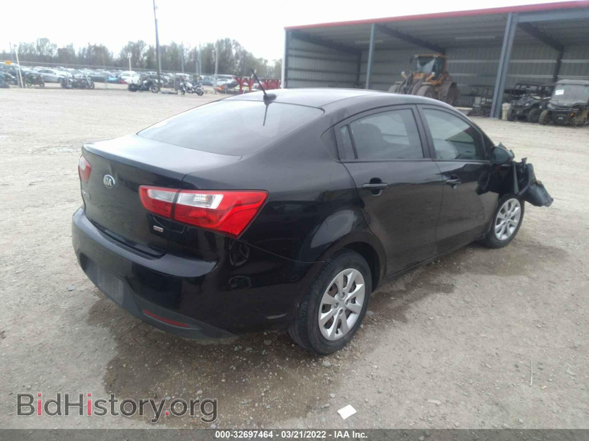 2015 KIA RIO - VIN: KNADM4A32F6455294 - Фото 4