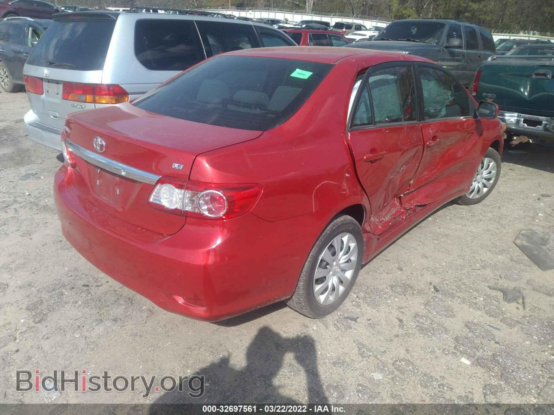 2013 TOYOTA COROLLA - VIN: 2T1BU4EE0DC988725 - Фото 4