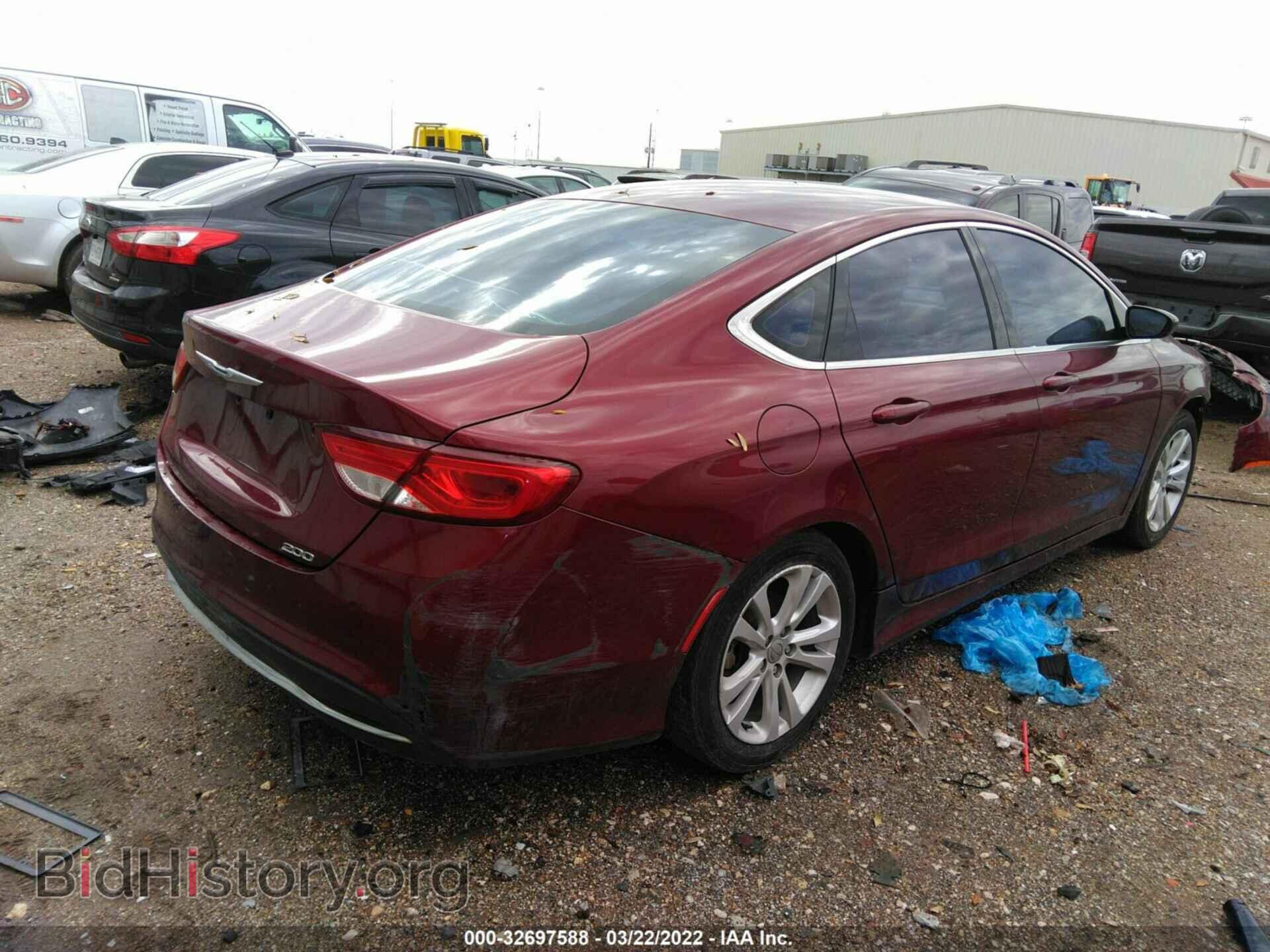 2015 CHRYSLER 200 - VIN: 1C3CCCAB9FN661726 - Фото 4