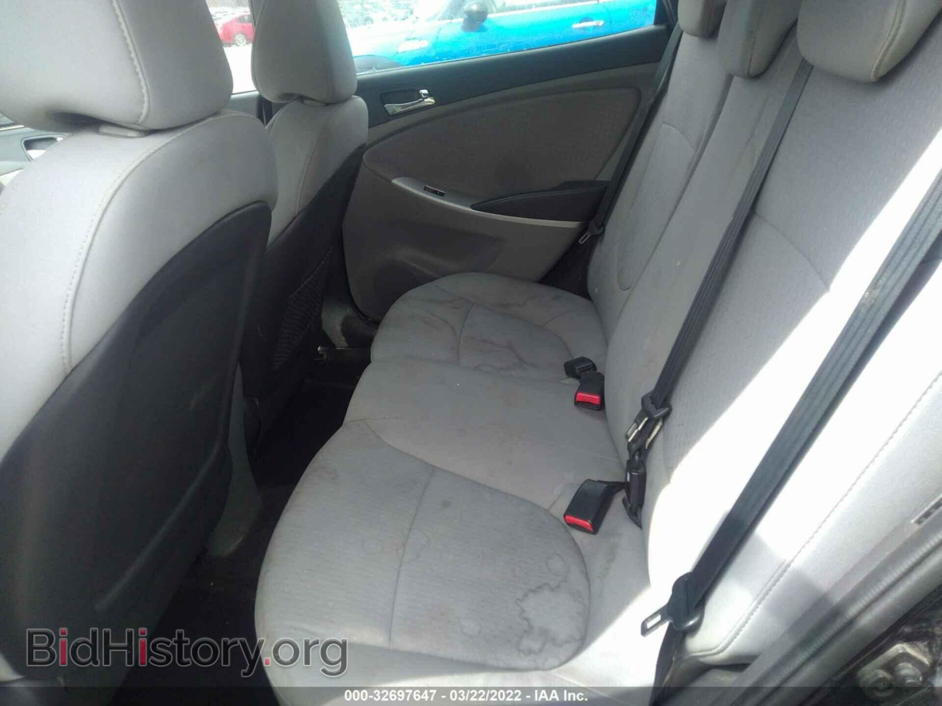 2014 HYUNDAI ACCENT - VIN: KMHCU5AEXEU145907 - Фото 8