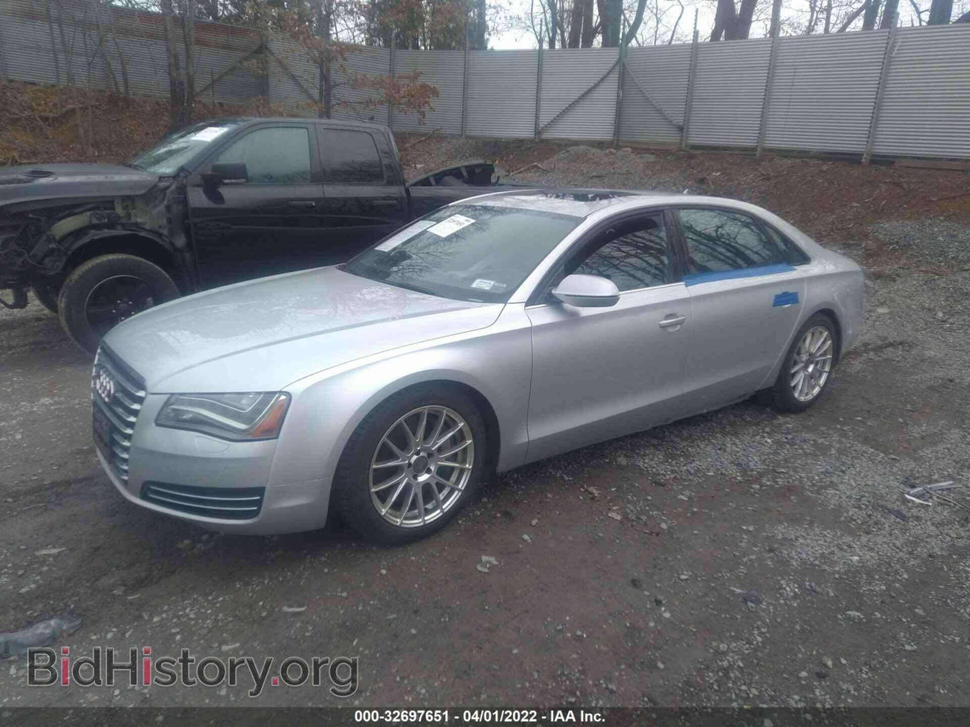 2013 AUDI A8 L - VIN: WAUR2AFD3DN017530 - Фото 2